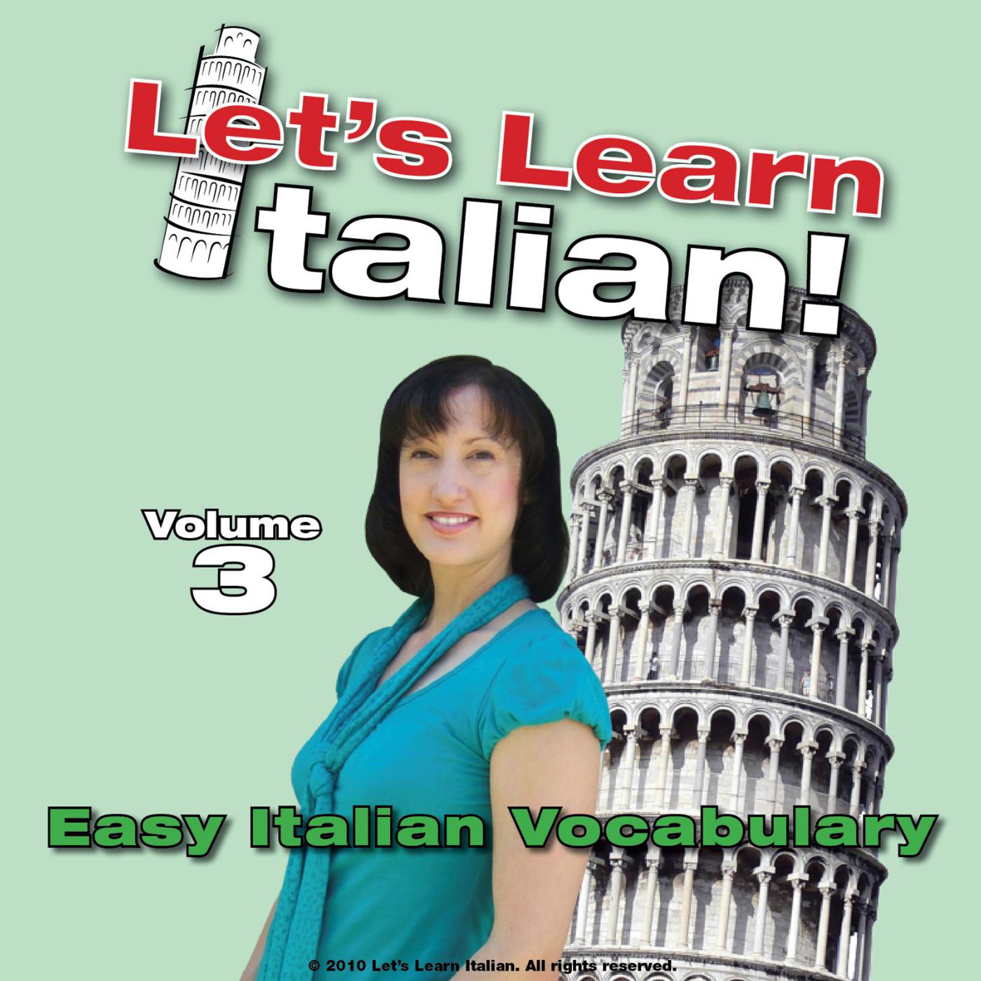 Постер альбома Easy Italian Vocabulary, Volume 3