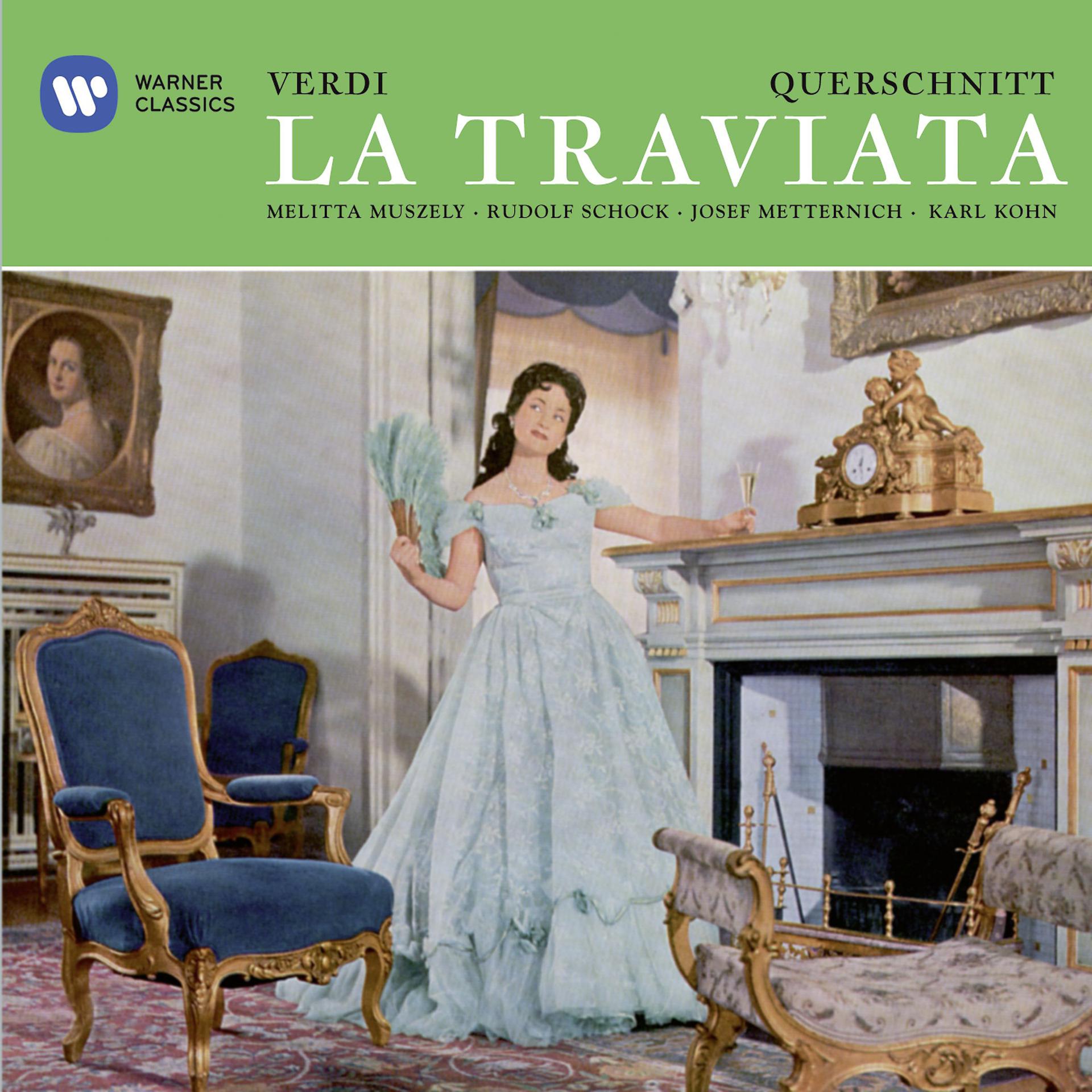 Постер альбома Verdi auf Deutsch: La Traviata