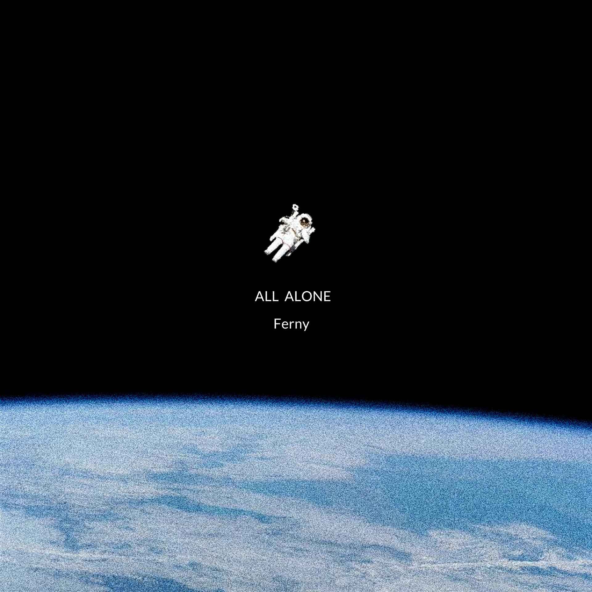 Постер альбома All alone