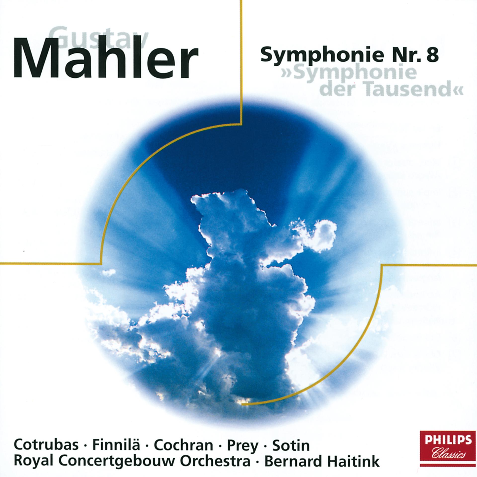 Постер альбома Mahler: Sinfonie Nr. 8 Es Dur "Sinfonie der Tausend"