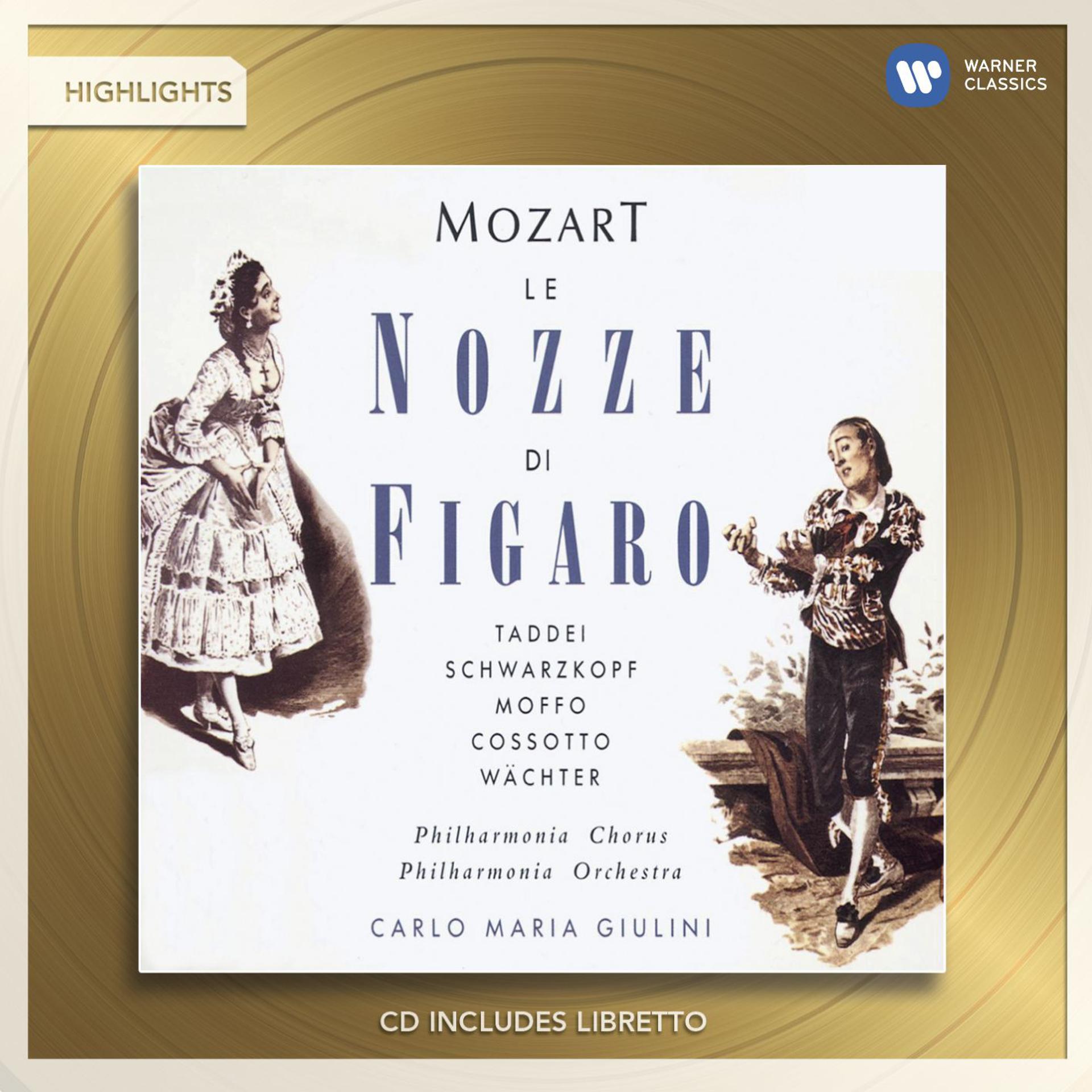Постер альбома Mozart: La Nozze Di Figaro