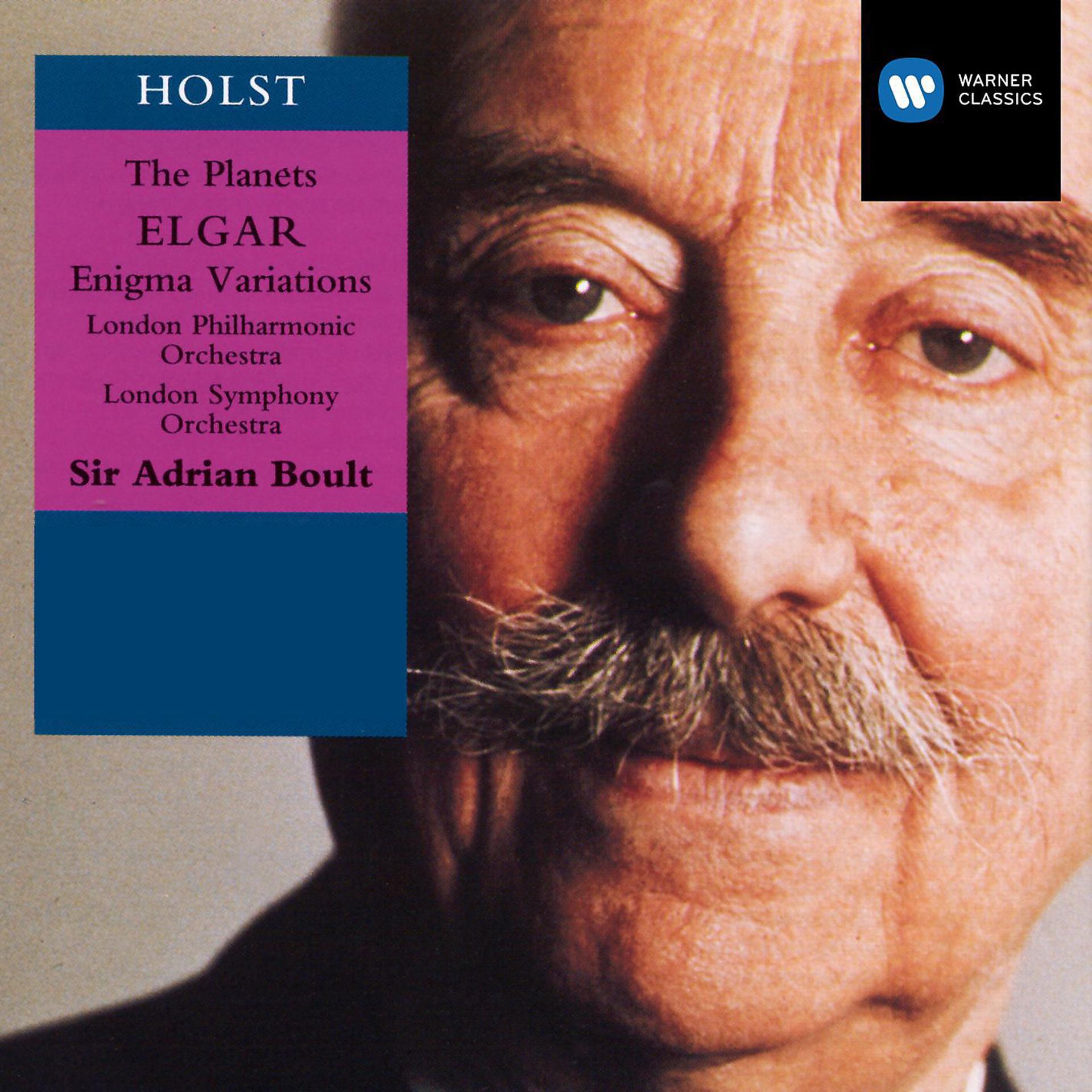 Постер альбома Elgar/Holst - Orchestral Works