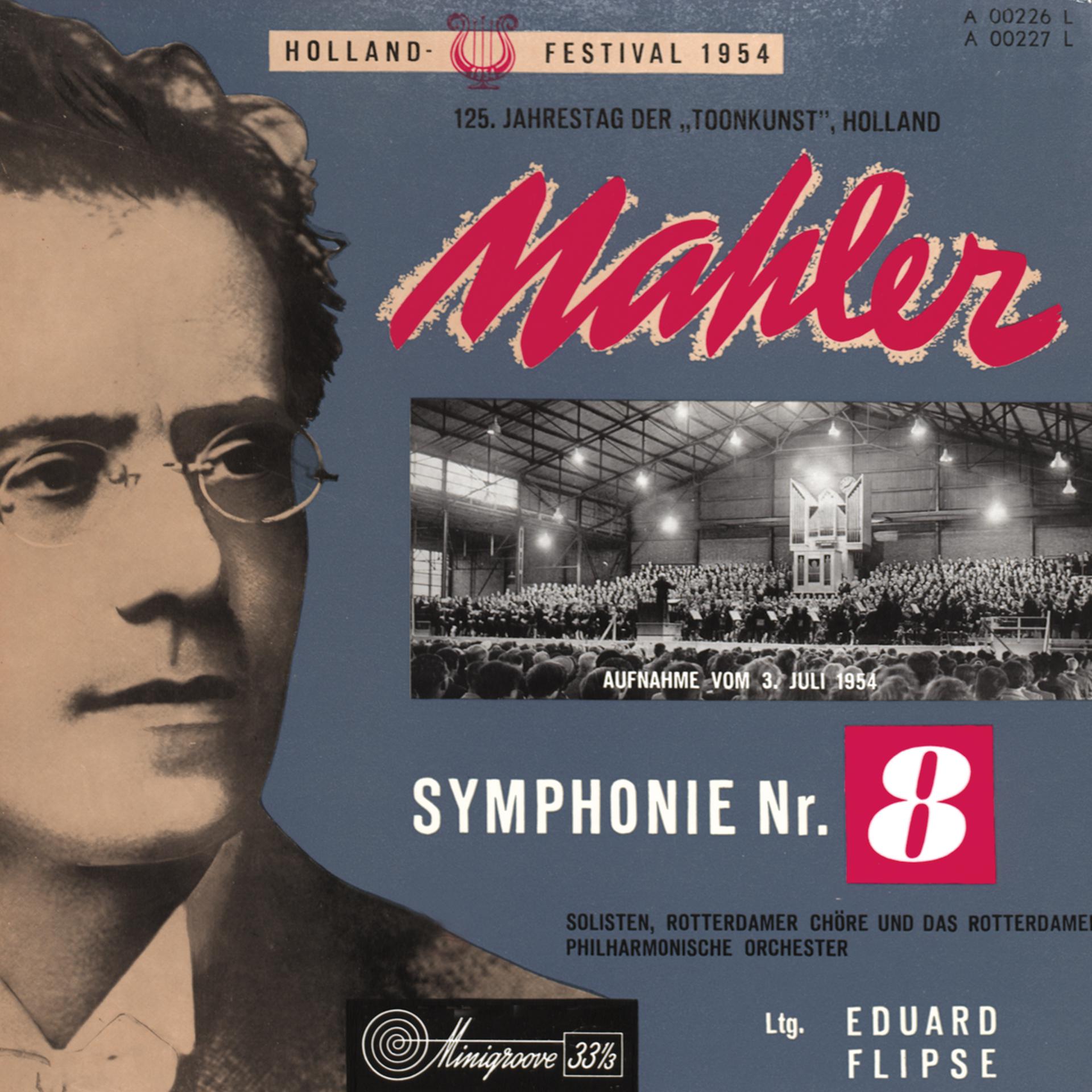 Постер альбома Mahler: Symphony No.8 - "Symphony of A Thousand"