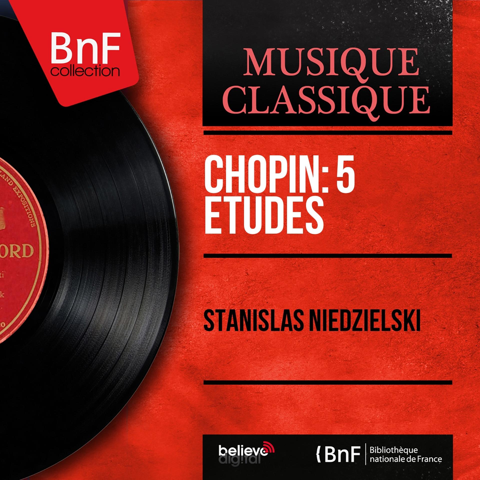 Постер альбома Chopin: 5 Études (Mono Version)