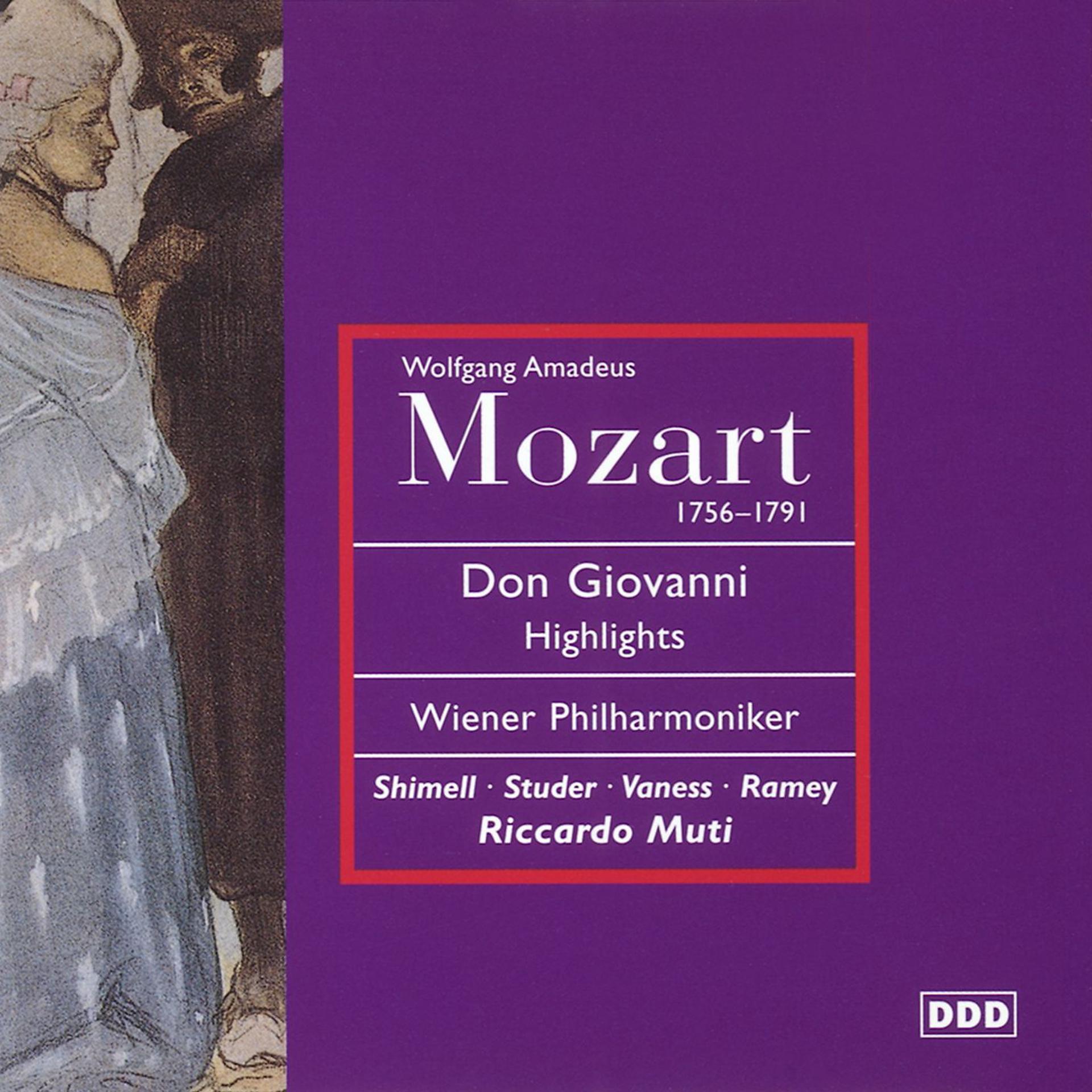 Постер альбома Mozart: Don Giovanni Highlights