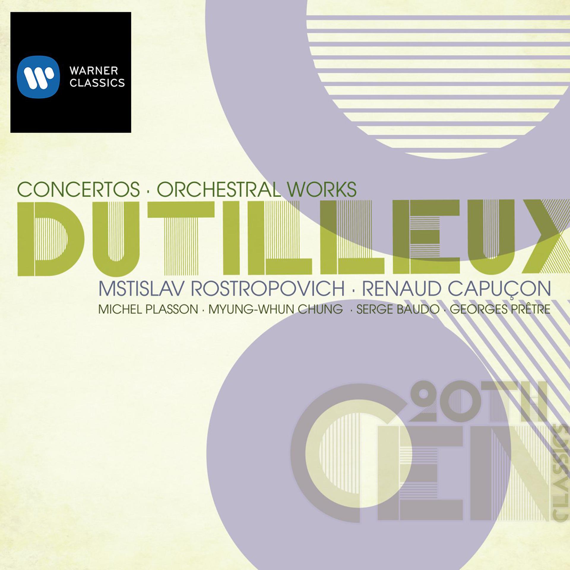 Постер альбома Dutilleux: Concertos - Orchestral Works