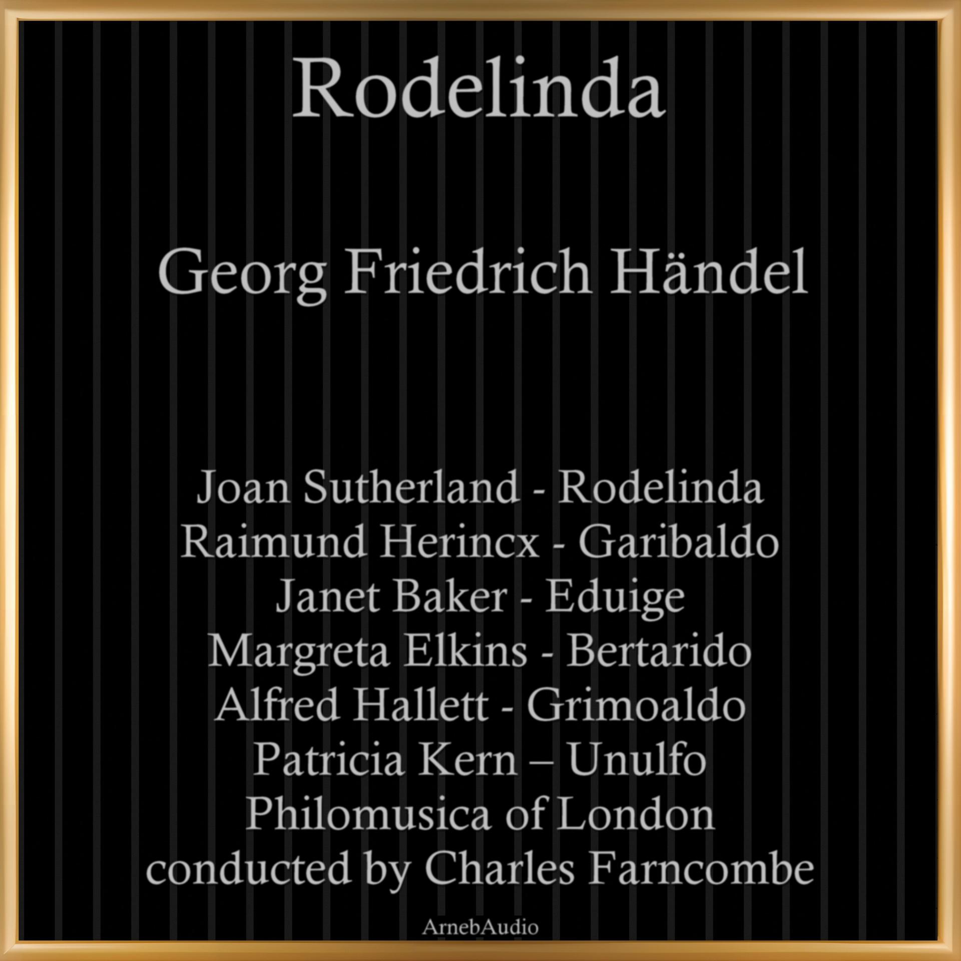 Постер альбома Georg Friedrich Händel: Rodelinda