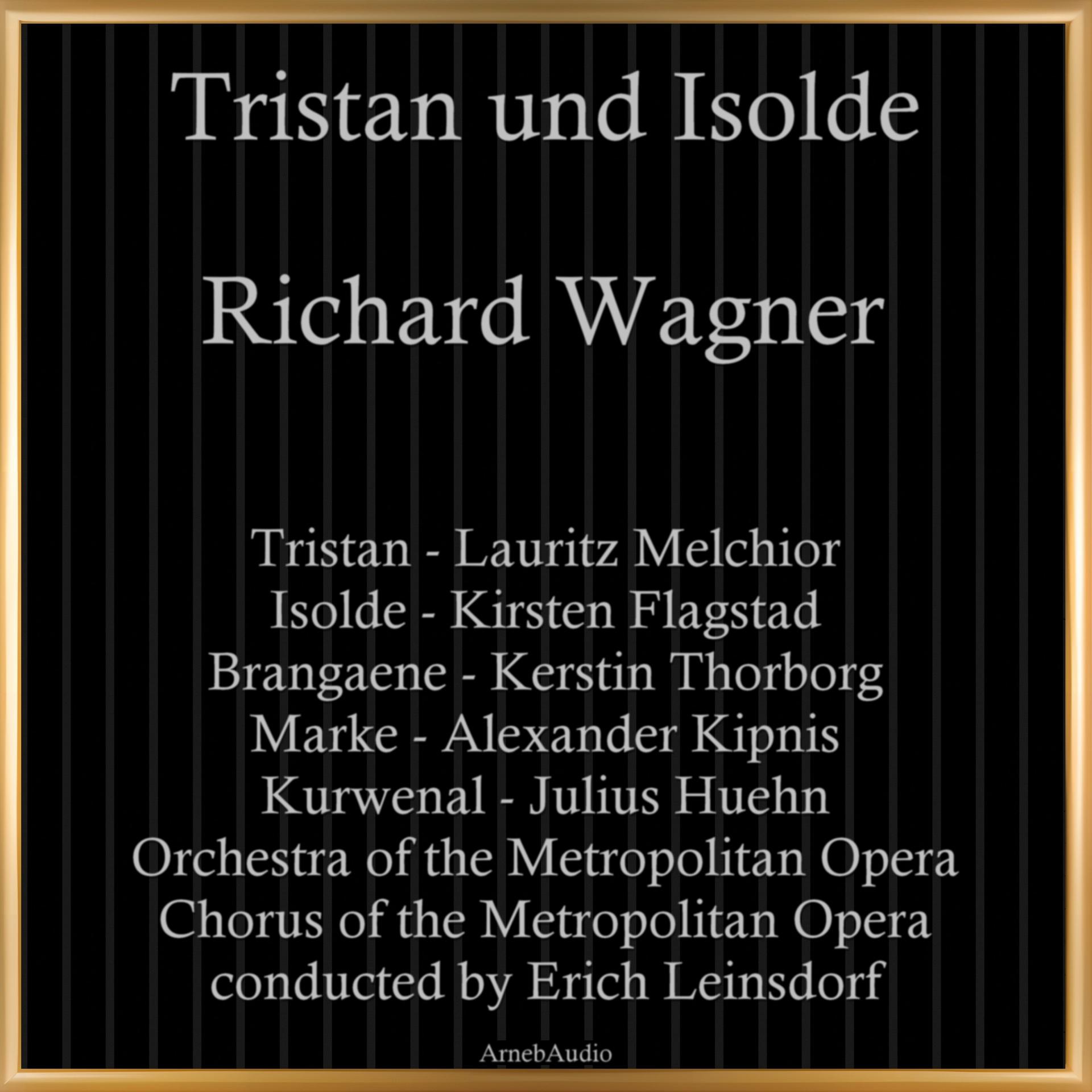 Постер альбома Richard Wagner: Tristan und Isolde
