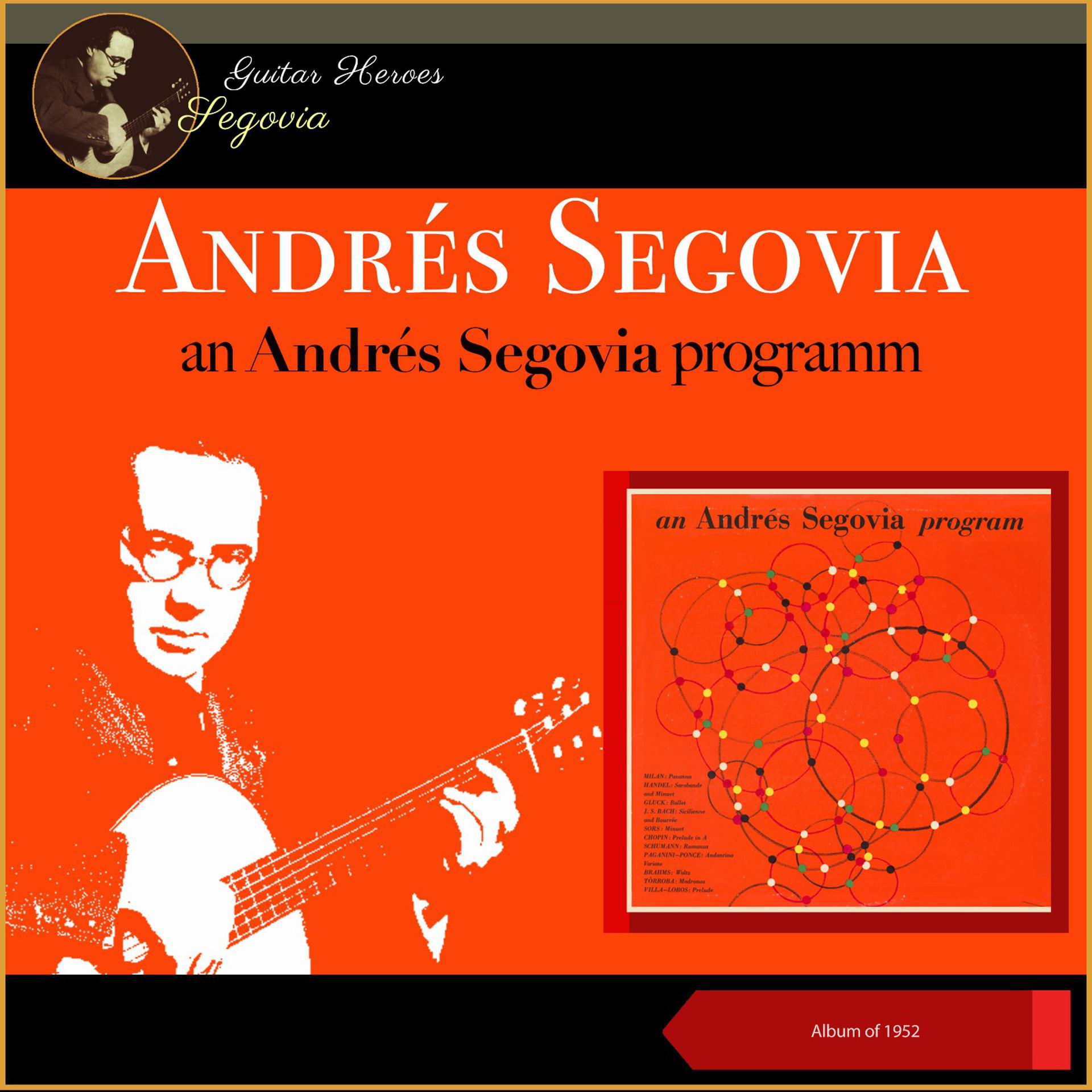 Постер альбома An Andrés Segovia Program