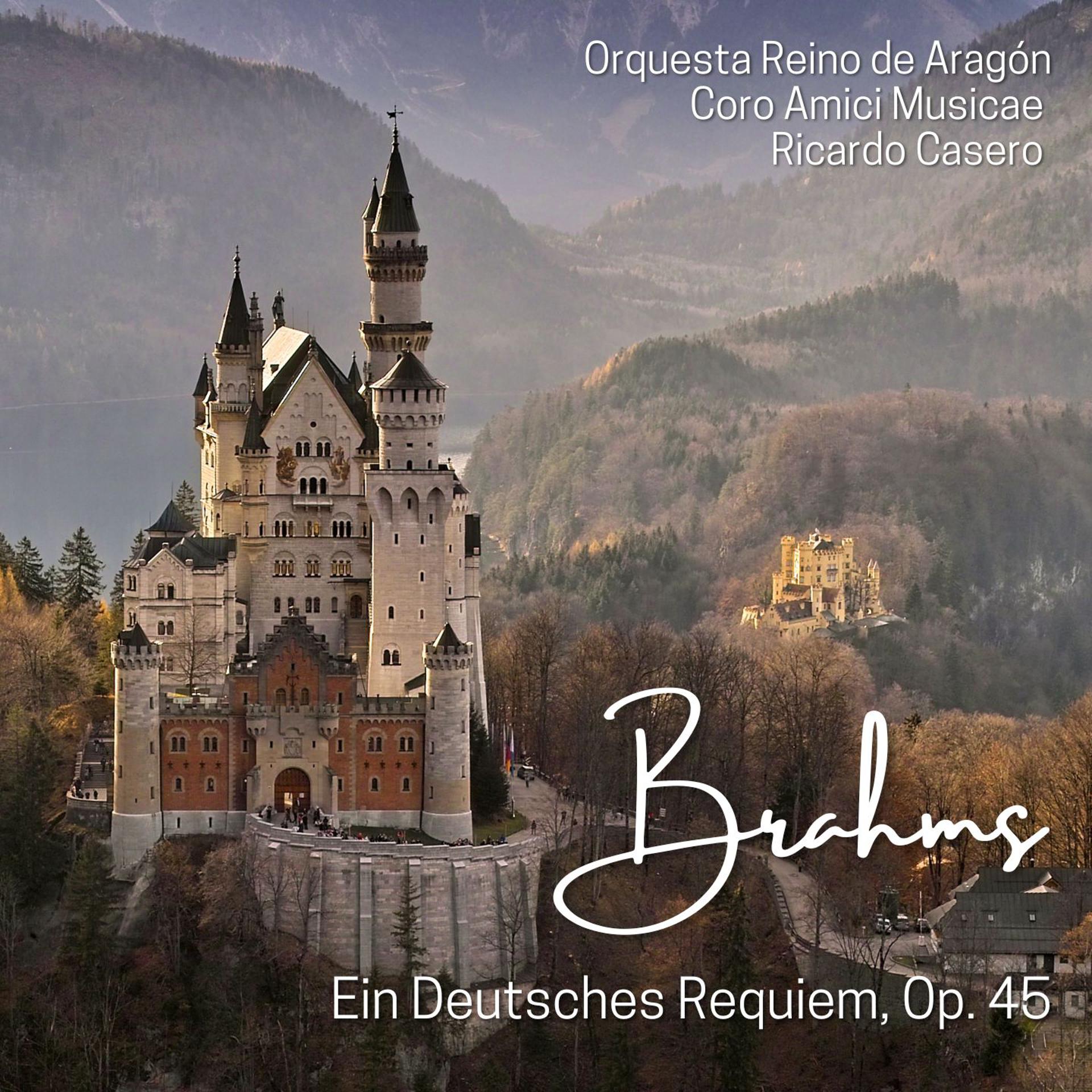 Постер альбома Brahms: Ein Deutsches Requiem, Op. 45