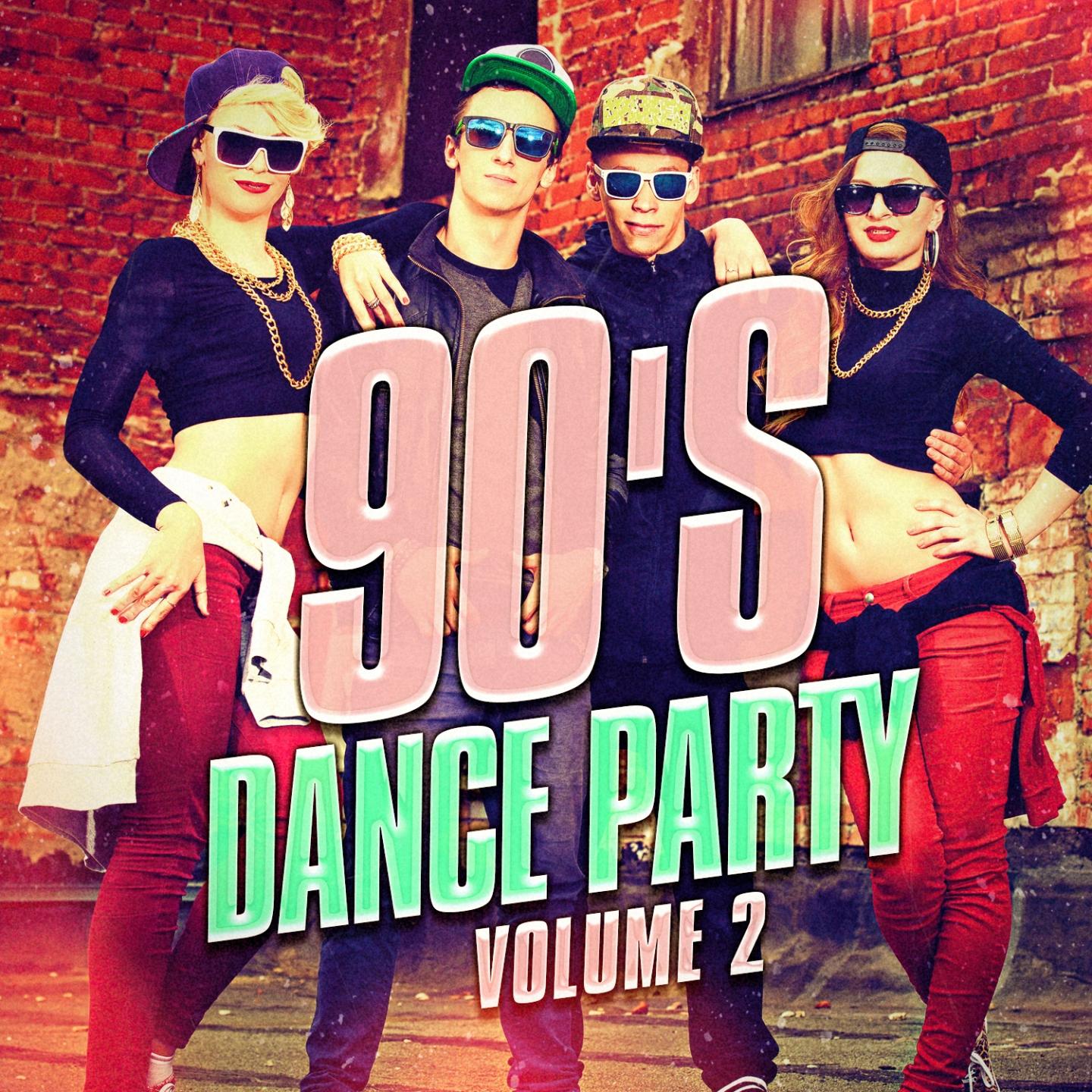 Постер альбома 90's Dance Party, Vol. 2 (The Best 90's Mix of Dance and Eurodance Pop Hits)