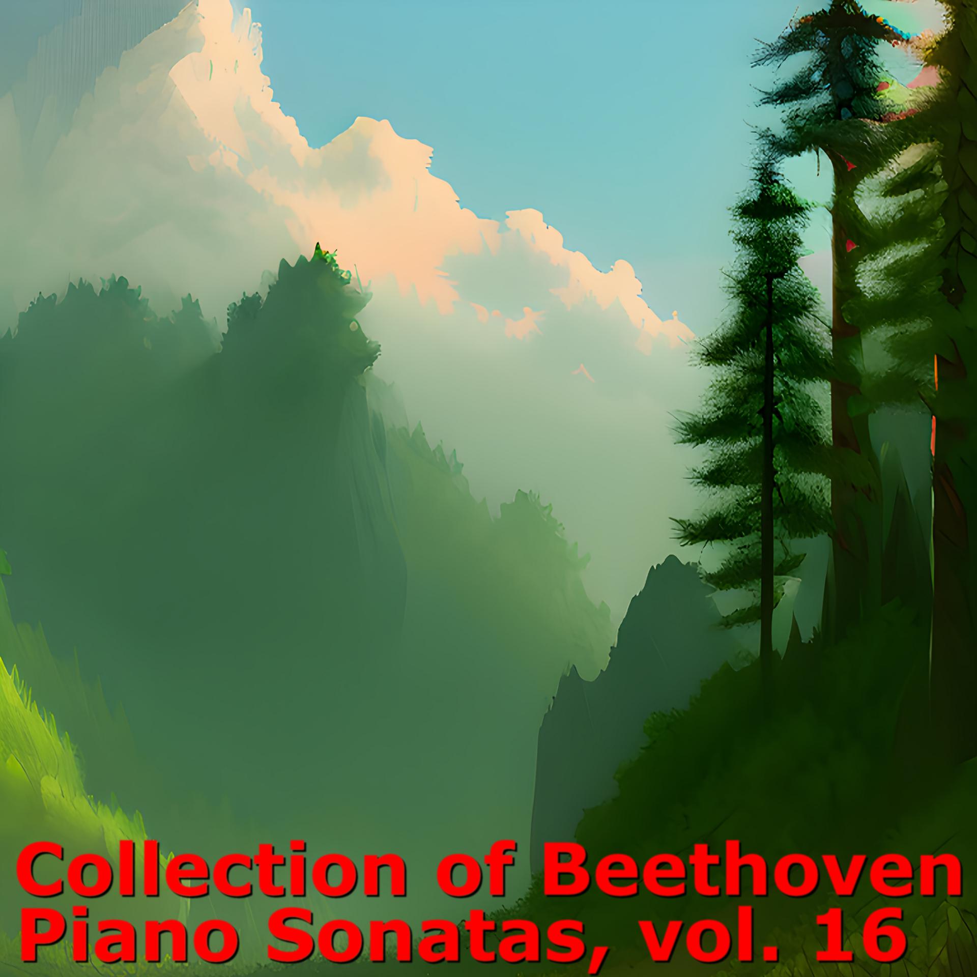 Постер альбома Collection of Beethoven Piano Sonatas, vol. 16