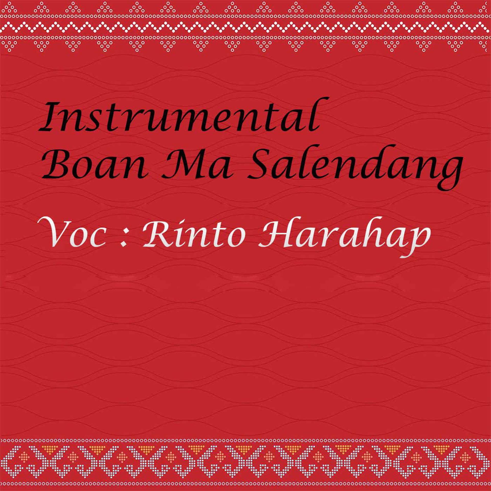 Постер альбома Instrumental Boan Ma Salendang