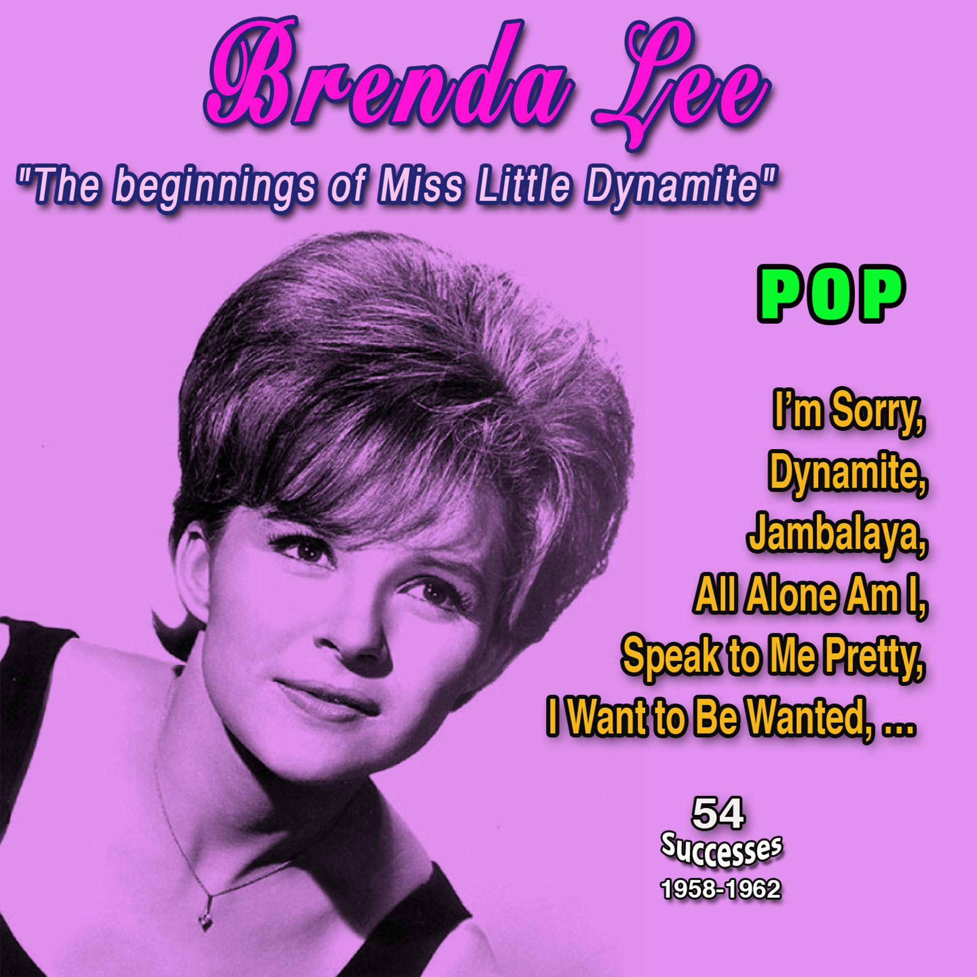 Постер альбома Brenda Lee "The beginnings of Miss Little Dynamite