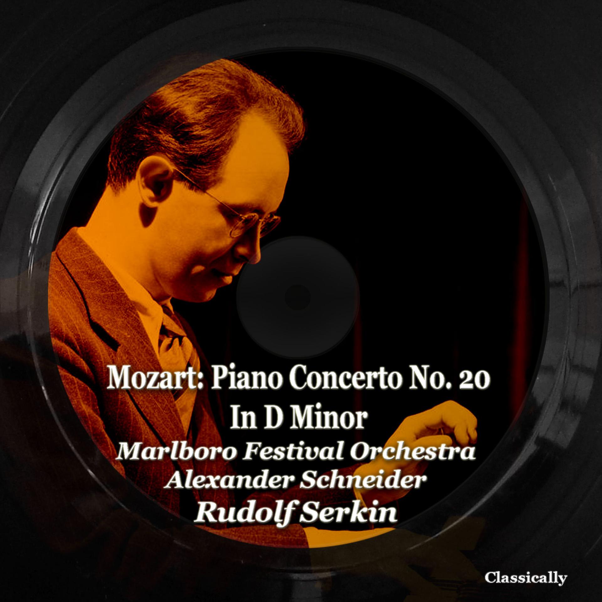 Постер альбома Mozart: Piano Concerto No. 20 in D Minor