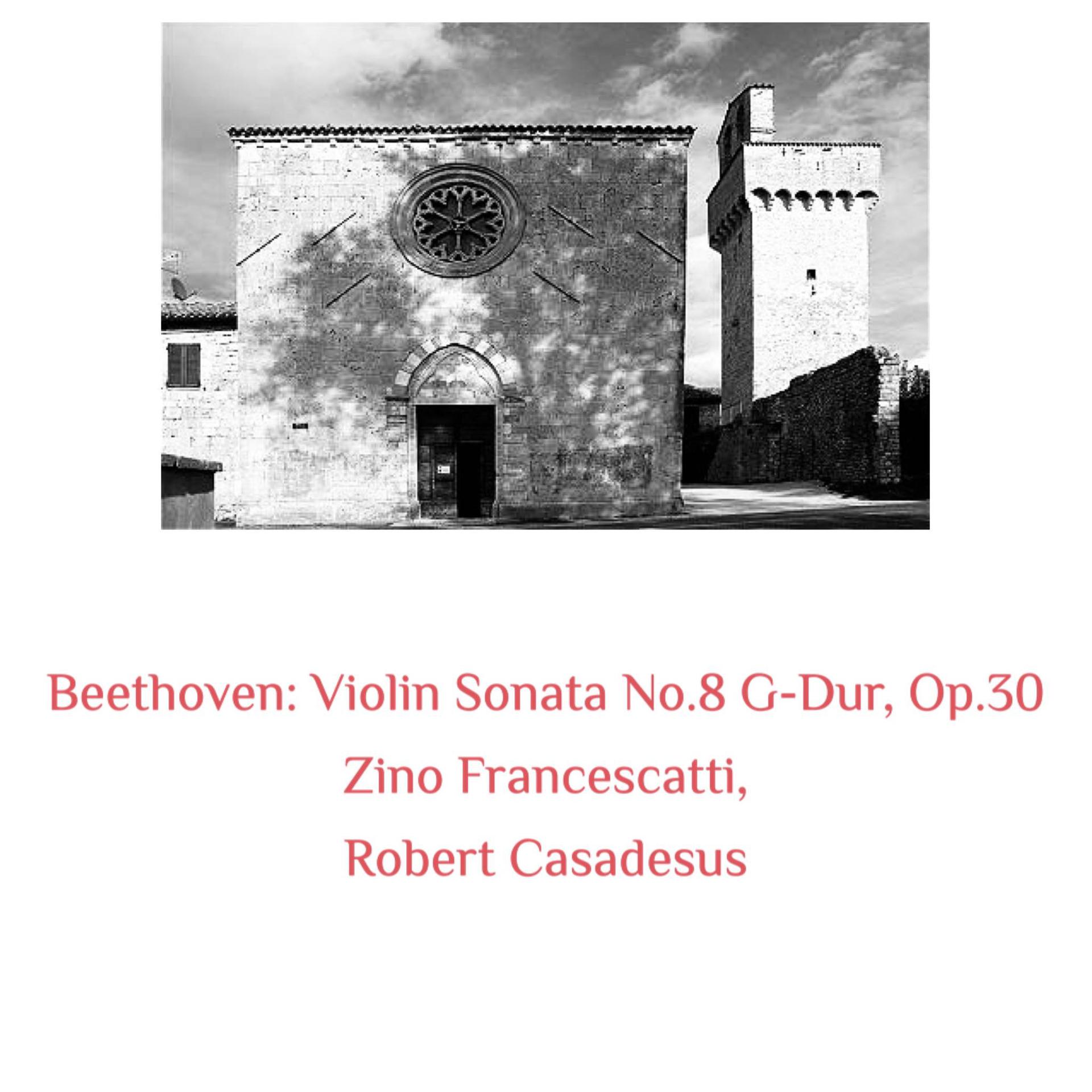 Постер альбома Beethoven: Violin Sonata No.8 G-Dur, Op.30