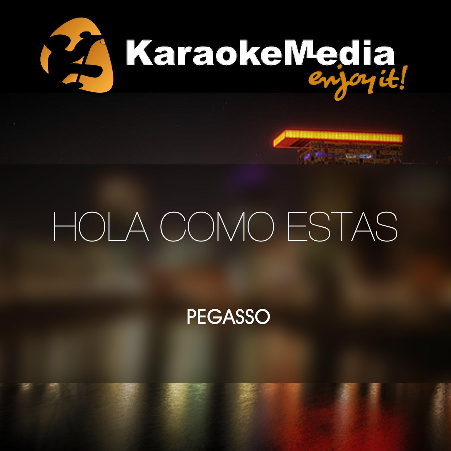 Постер альбома Hola Como Estas(Karaoke Version) [In The Style Of Pegasso]