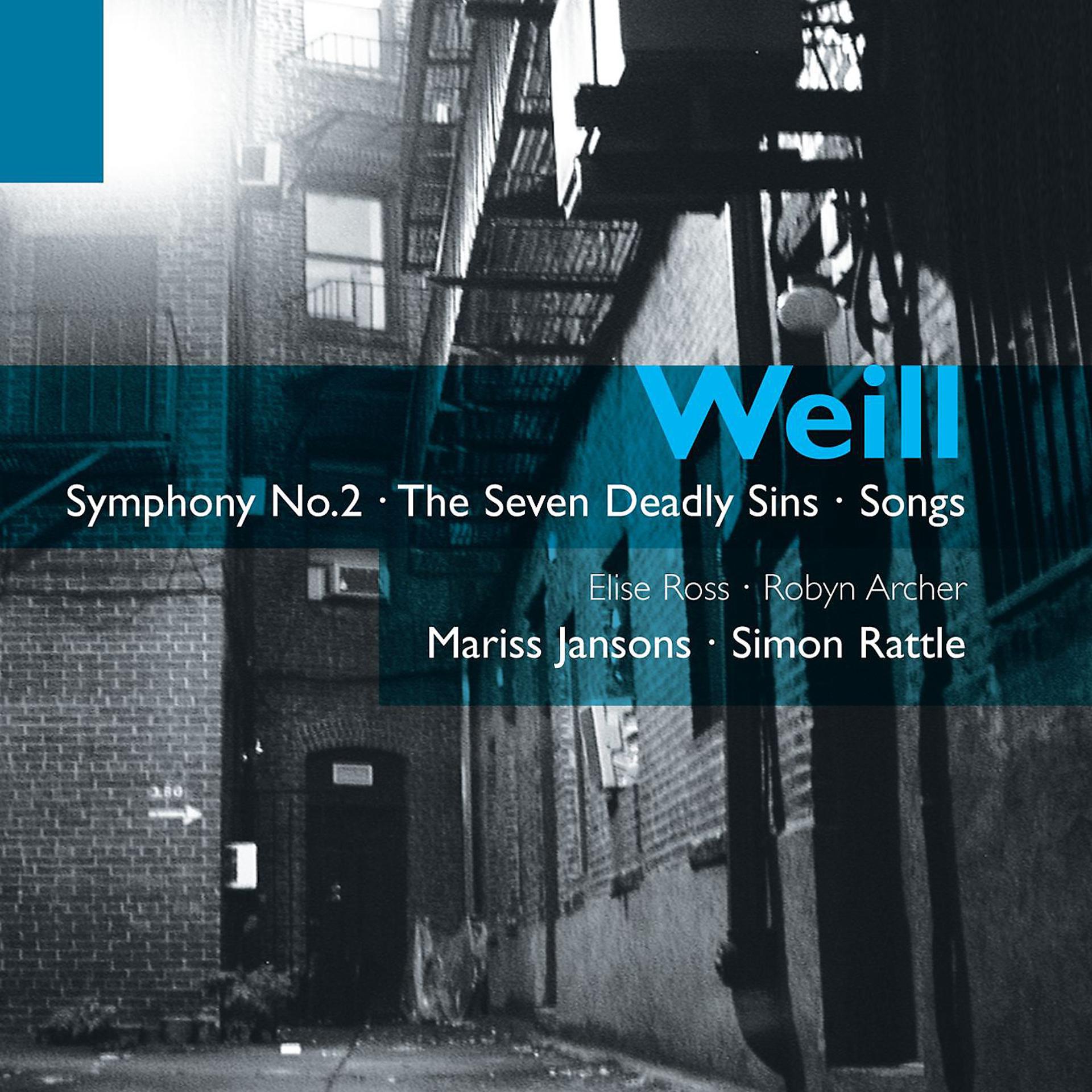 Постер альбома Weill: Symphony No.2, Seven Deadly Sins etc.