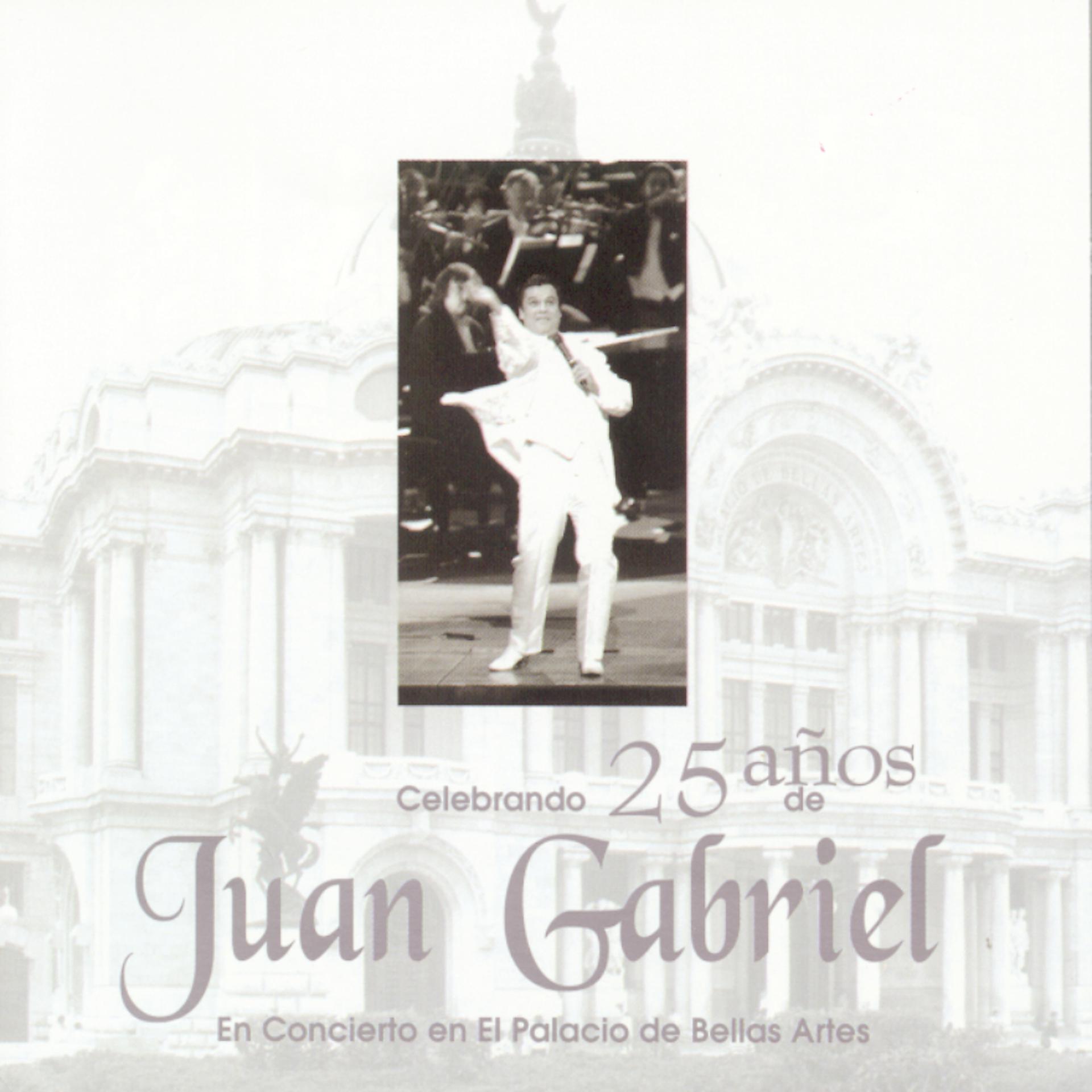 Постер альбома Celebrando 25 Años De Juan Gabriel En El Palacio De Bellas Artes