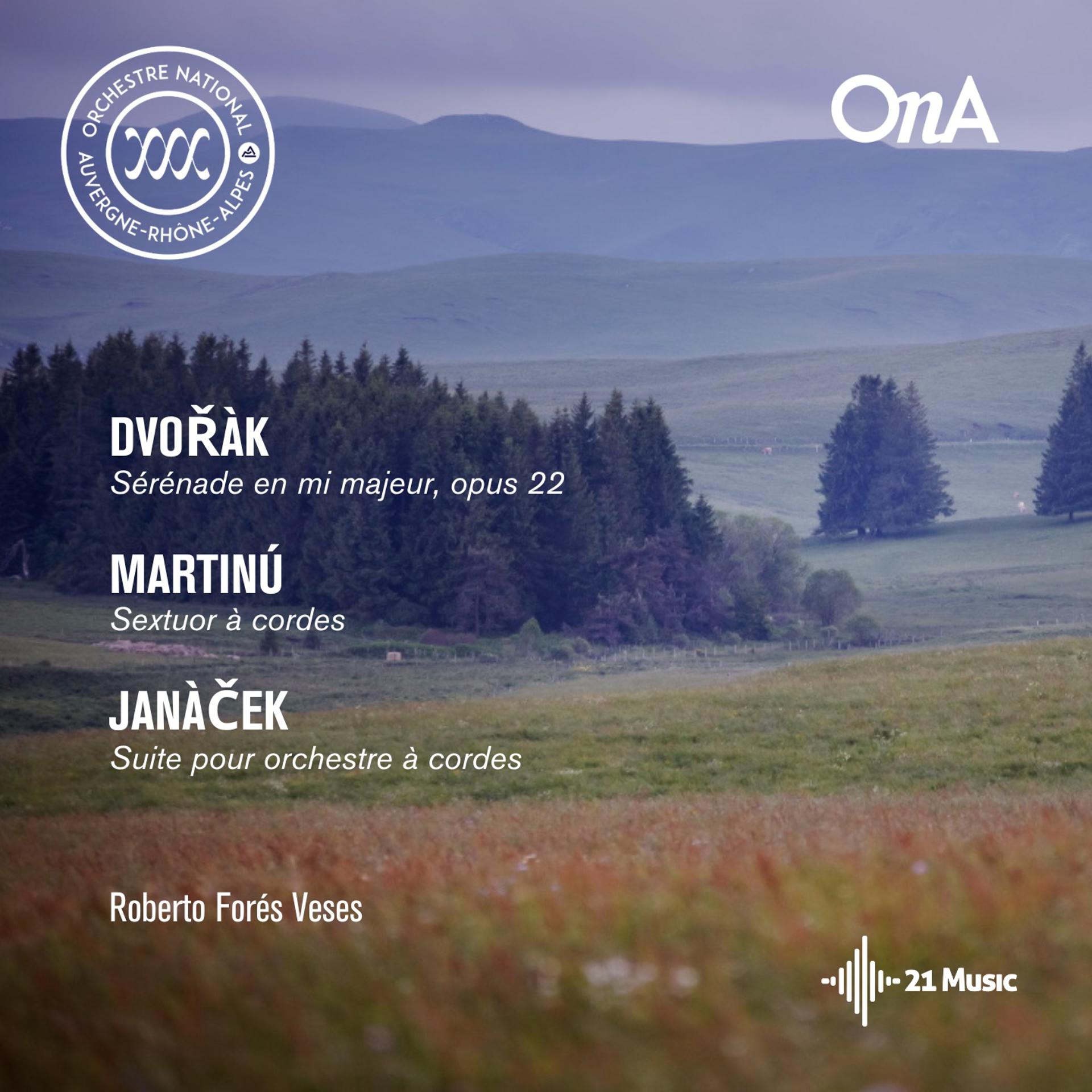 Постер альбома Dvořák - Martinů - Janáček