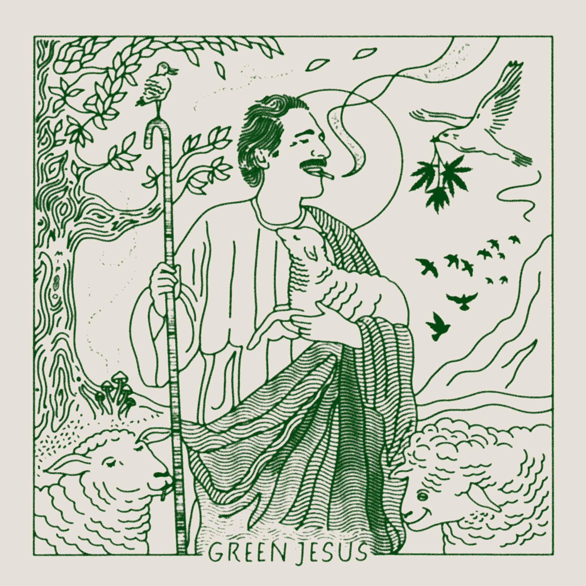 Постер альбома Green Jesus