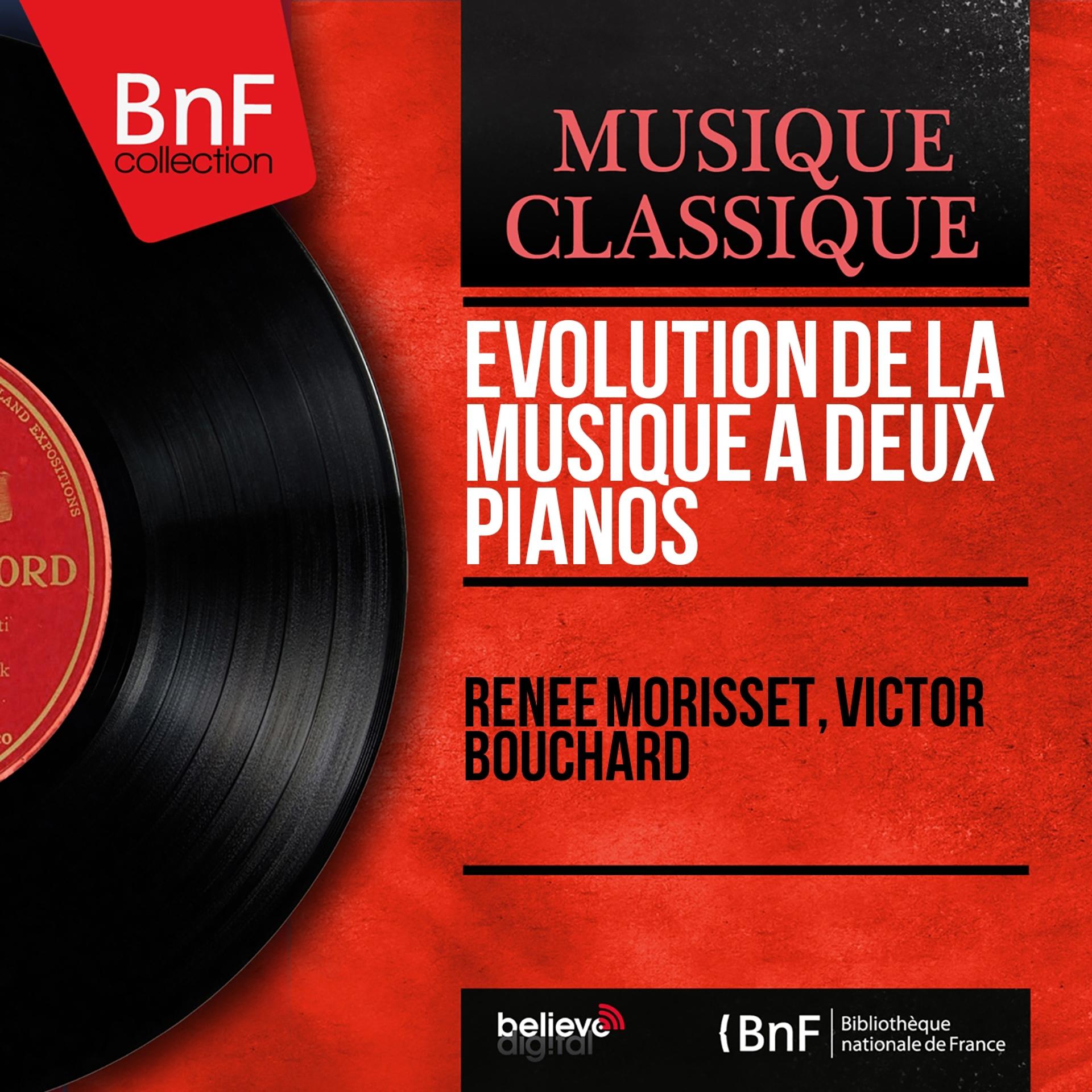 Постер альбома Évolution de la musique à deux pianos (Mono Version)
