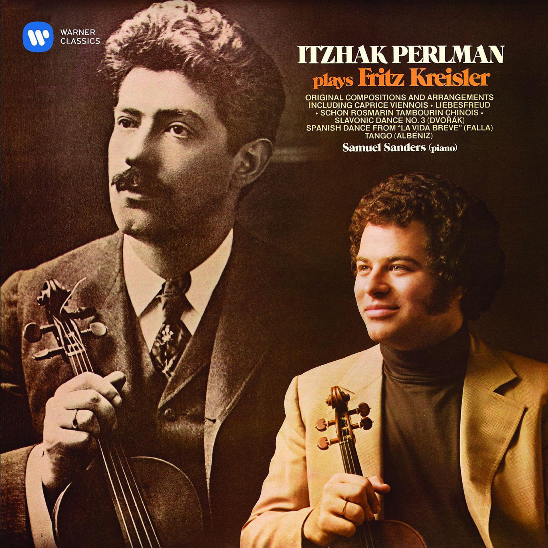 Постер альбома Itzhak Perlman plays Fritz Kreisler
