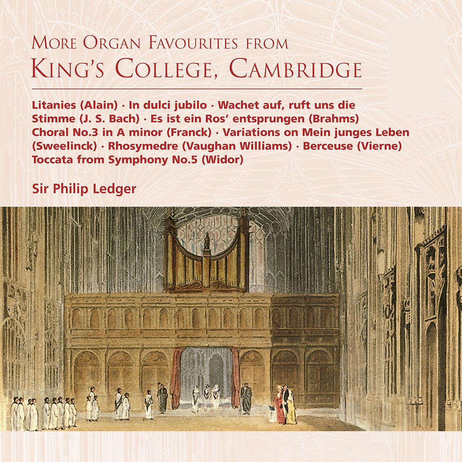 Постер альбома More Organ Favourites from King's College, Cambridge
