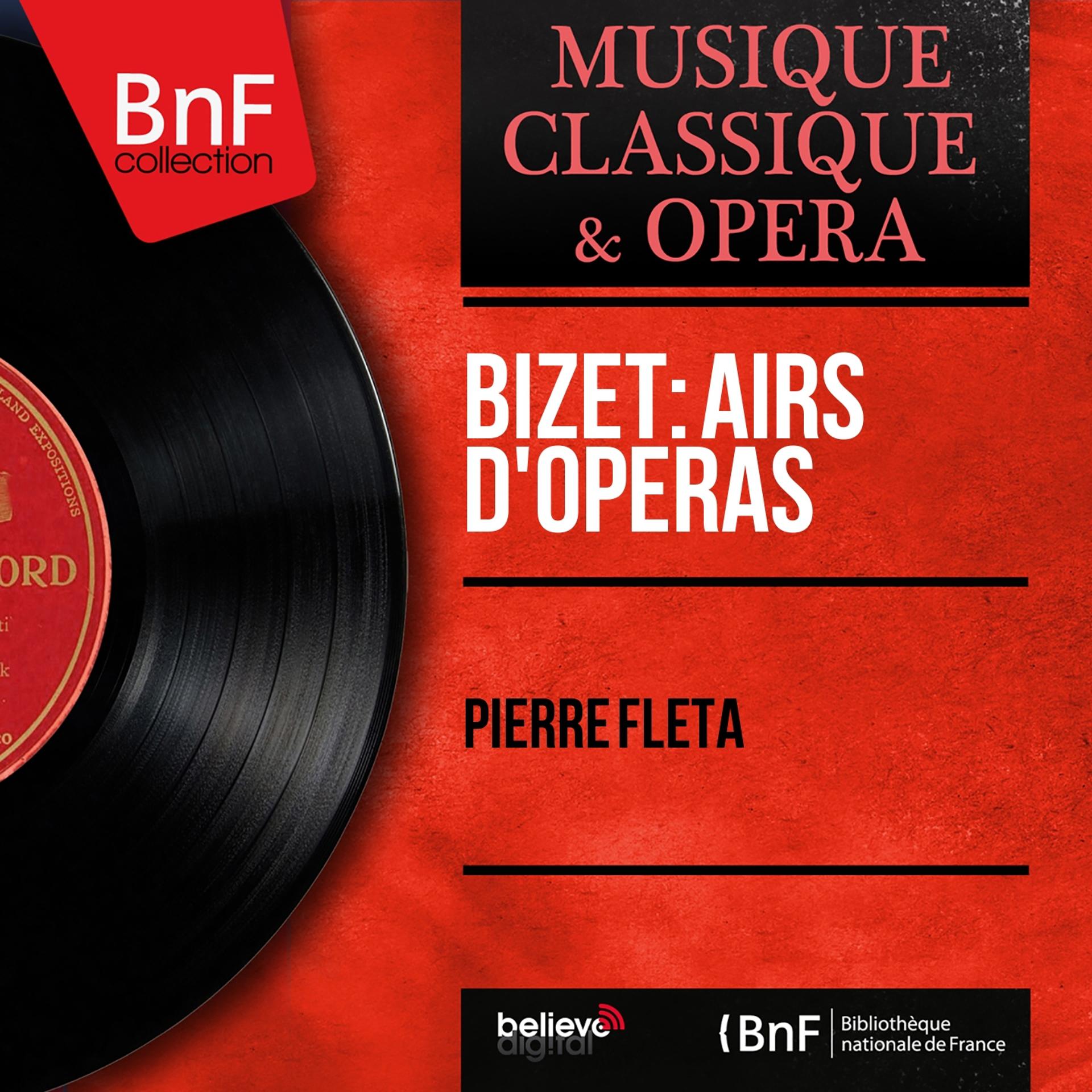 Постер альбома Bizet: Airs d'opéras (Mono Version)