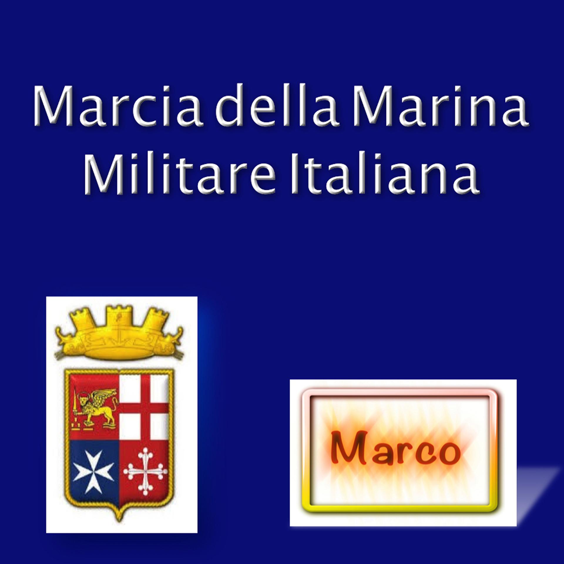 Постер альбома Marcia della marina italiana