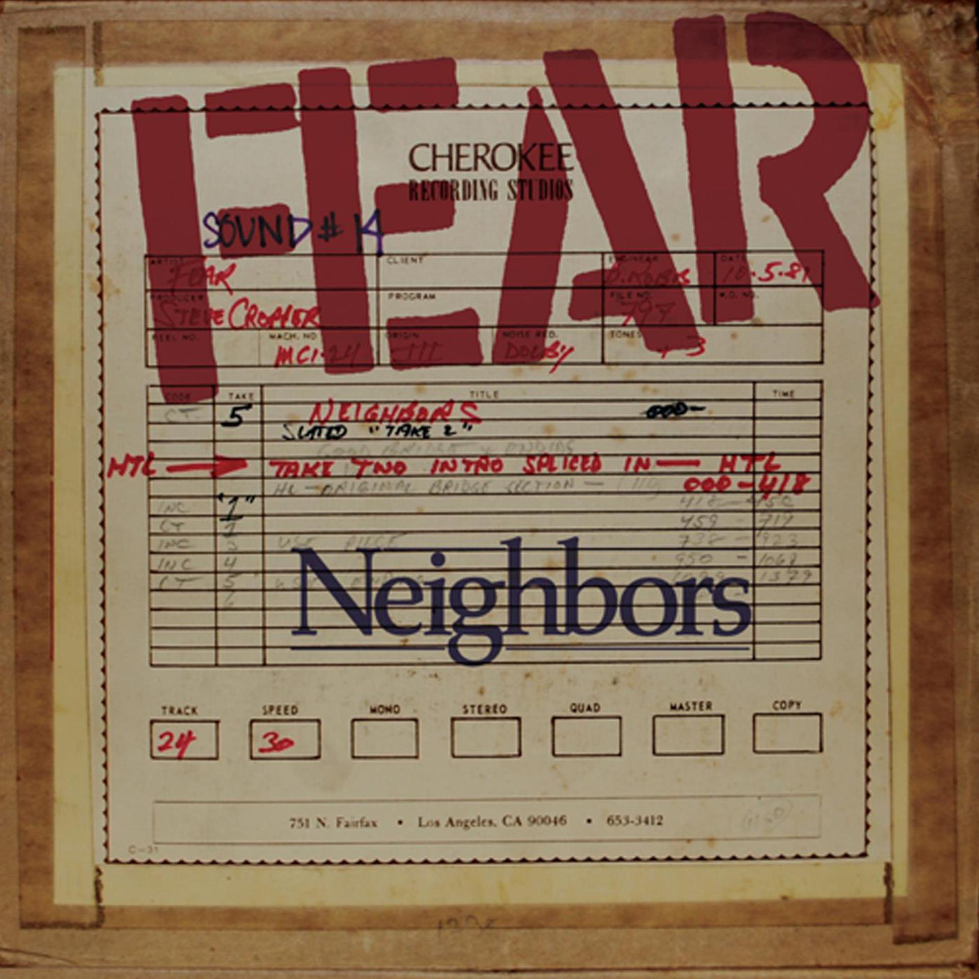 Постер альбома Neighbors (feat. John Belushi)