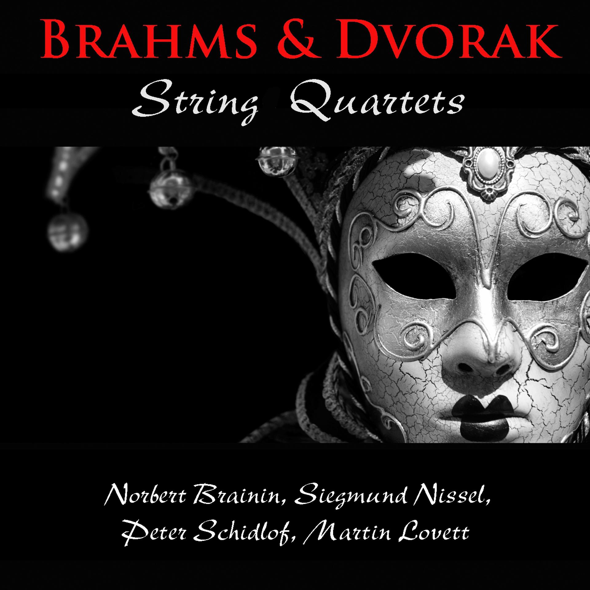 Постер альбома Brahms & Dvořák: String Quartets