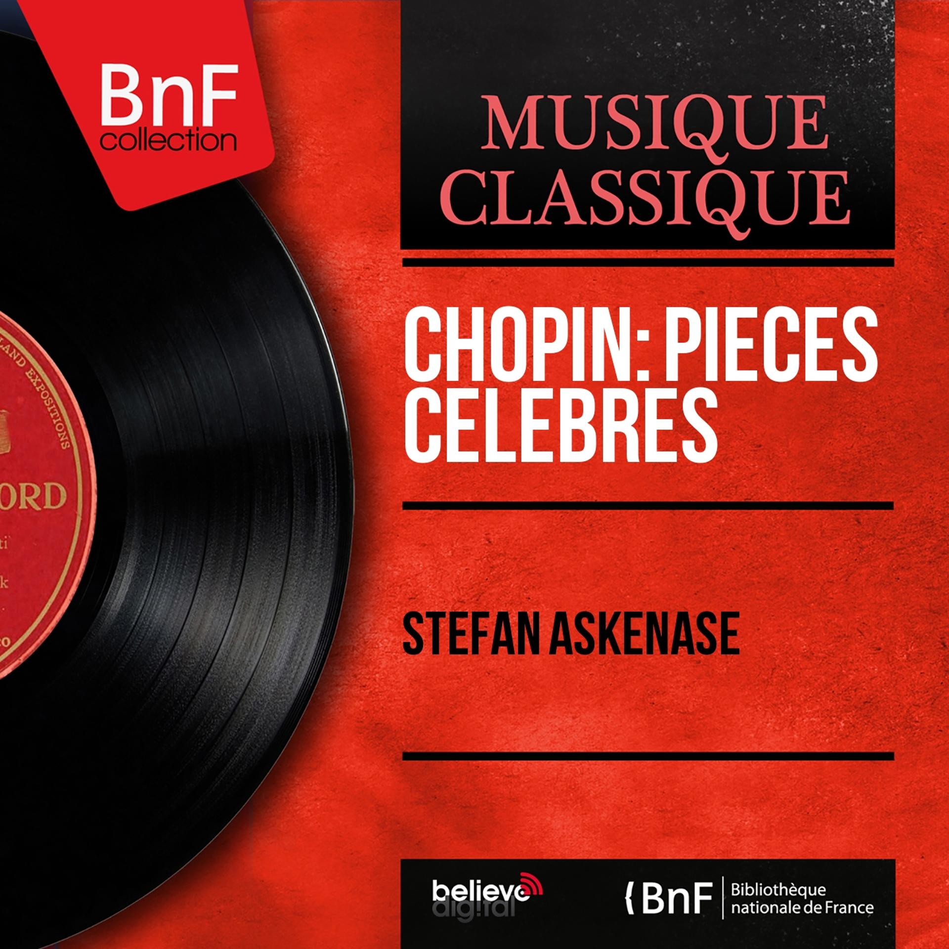 Постер альбома Chopin: Pièces célèbres (Mono Version)