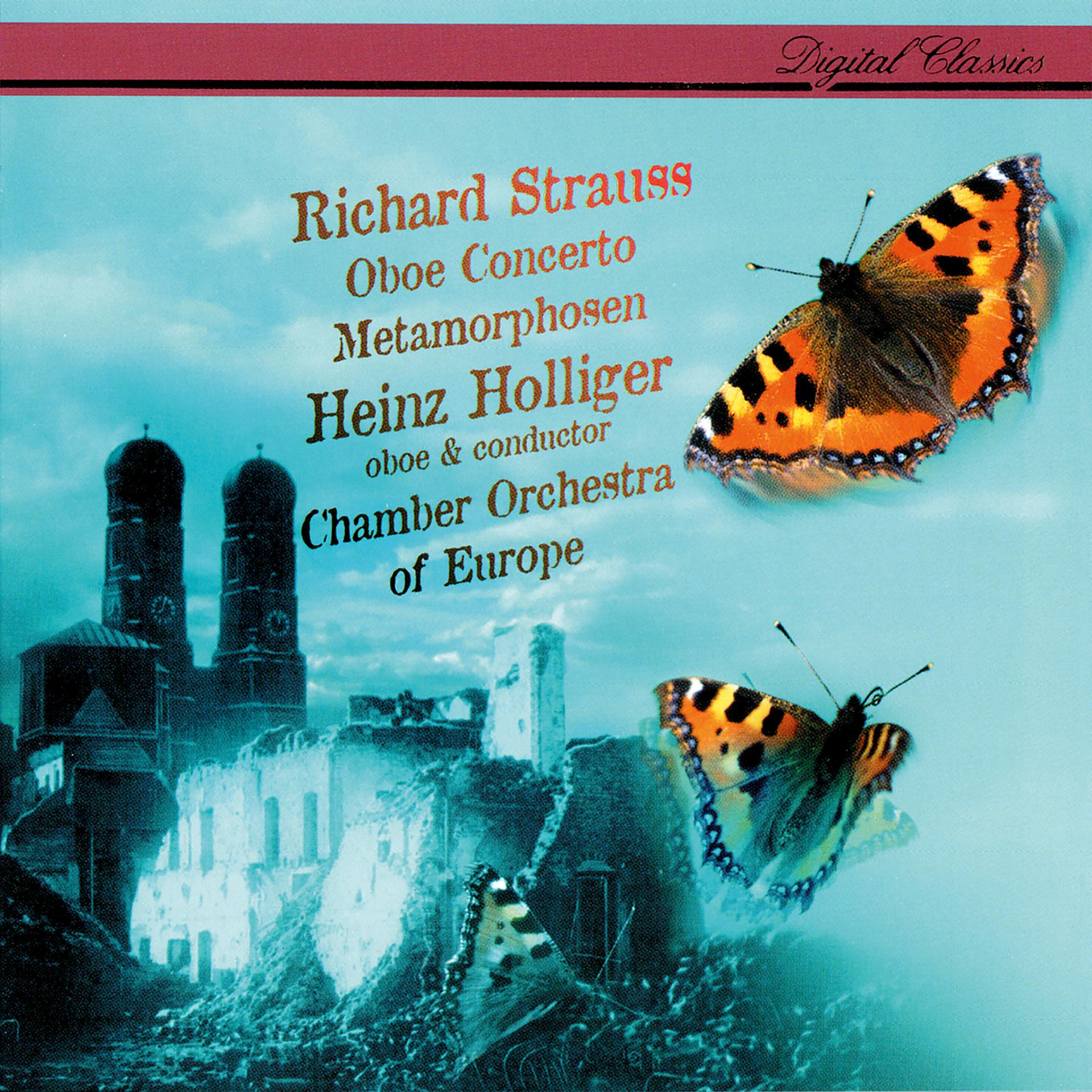 Постер альбома Richard Strauss: Oboe Concerto; Metamorphosen