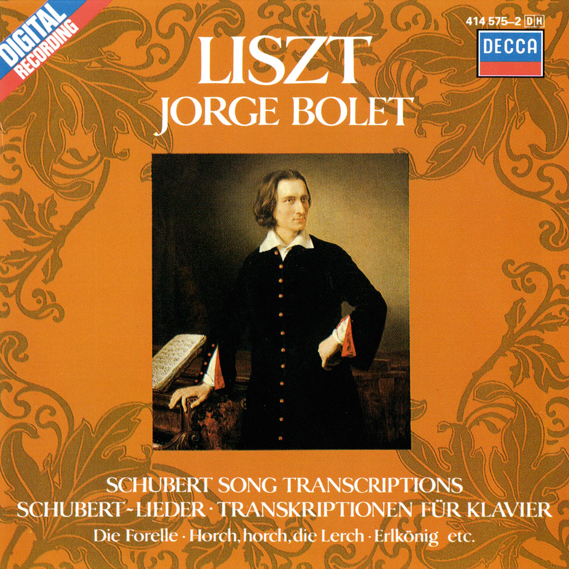 Постер альбома Liszt: Piano Works Vol. 2 - Schubert Song Transcriptions
