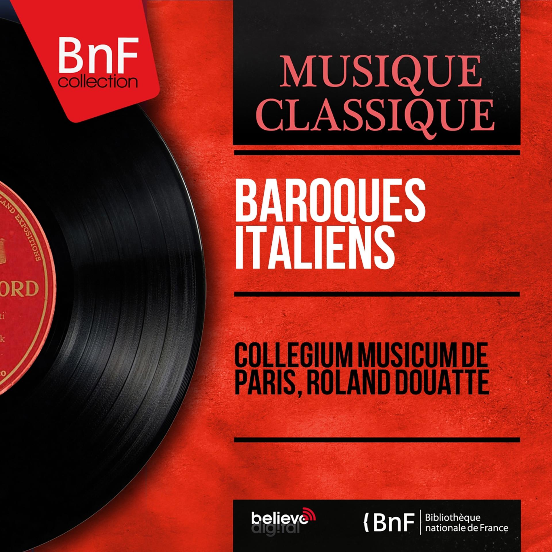 Постер альбома Baroques italiens (Mono Version)