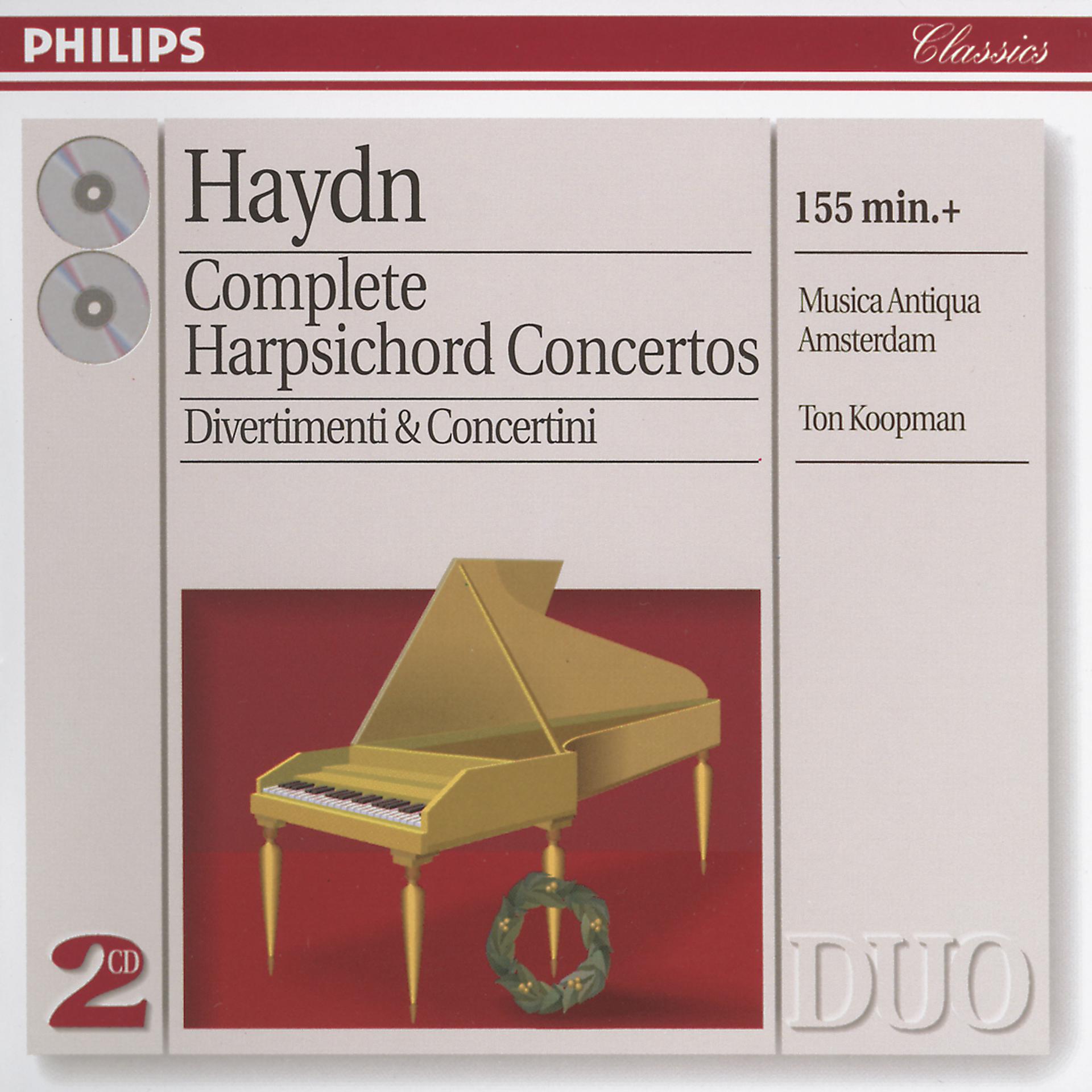 Постер альбома Haydn: Complete Harpsichord Concertos; Divertimenti etc.