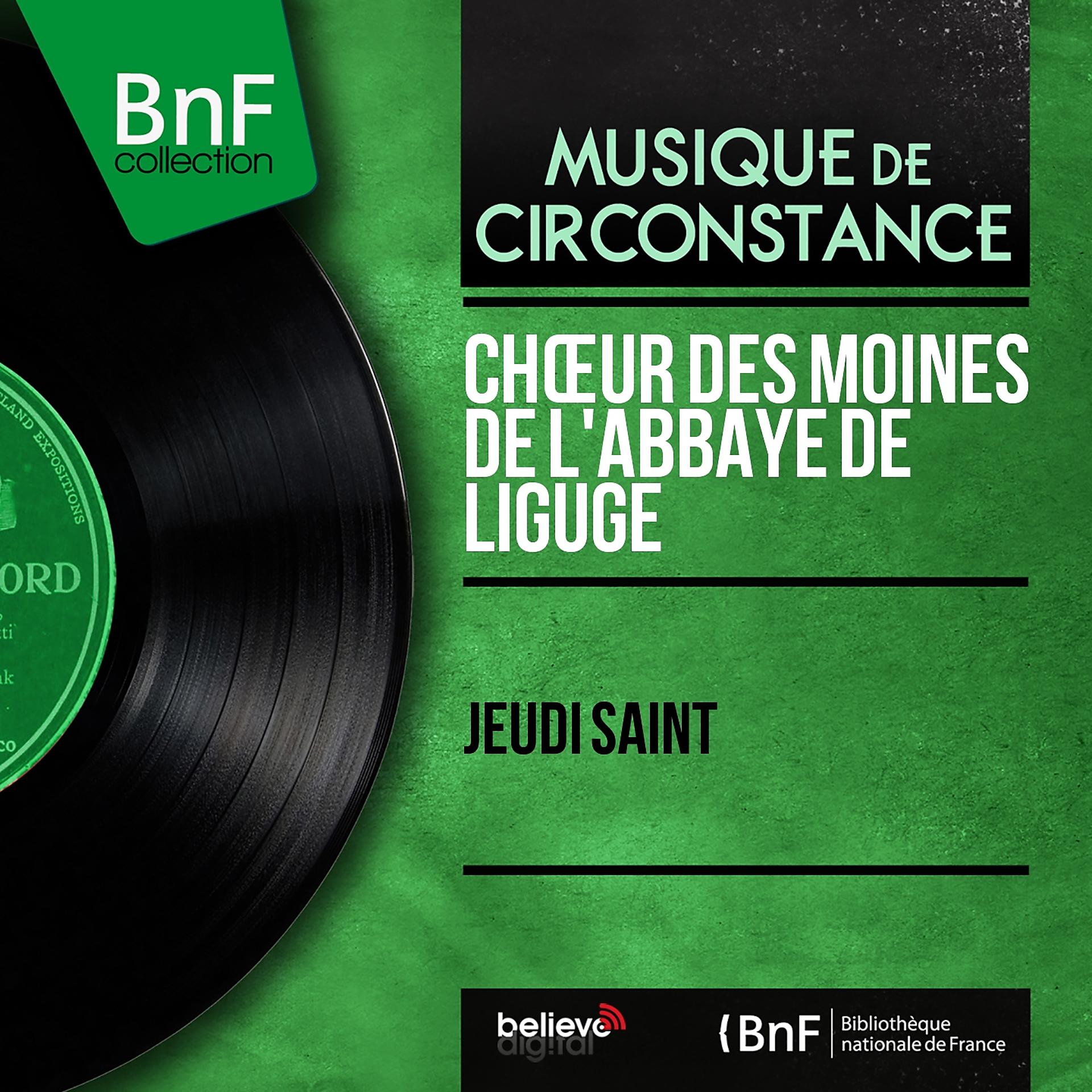 Постер альбома Jeudi saint (Mono Version)