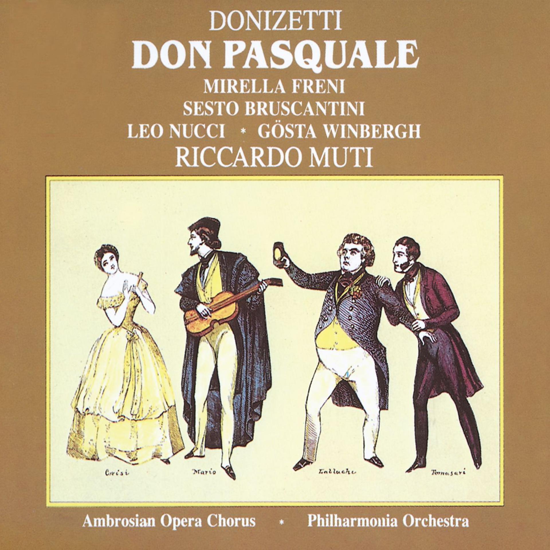 Постер альбома Donizetti - Don Pasquale
