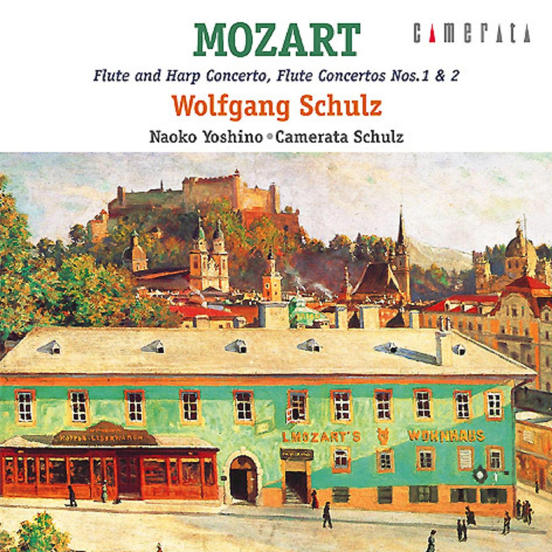 Постер альбома Mozart: Flute and Harp Concerto - Flute Concertos 1 & 2