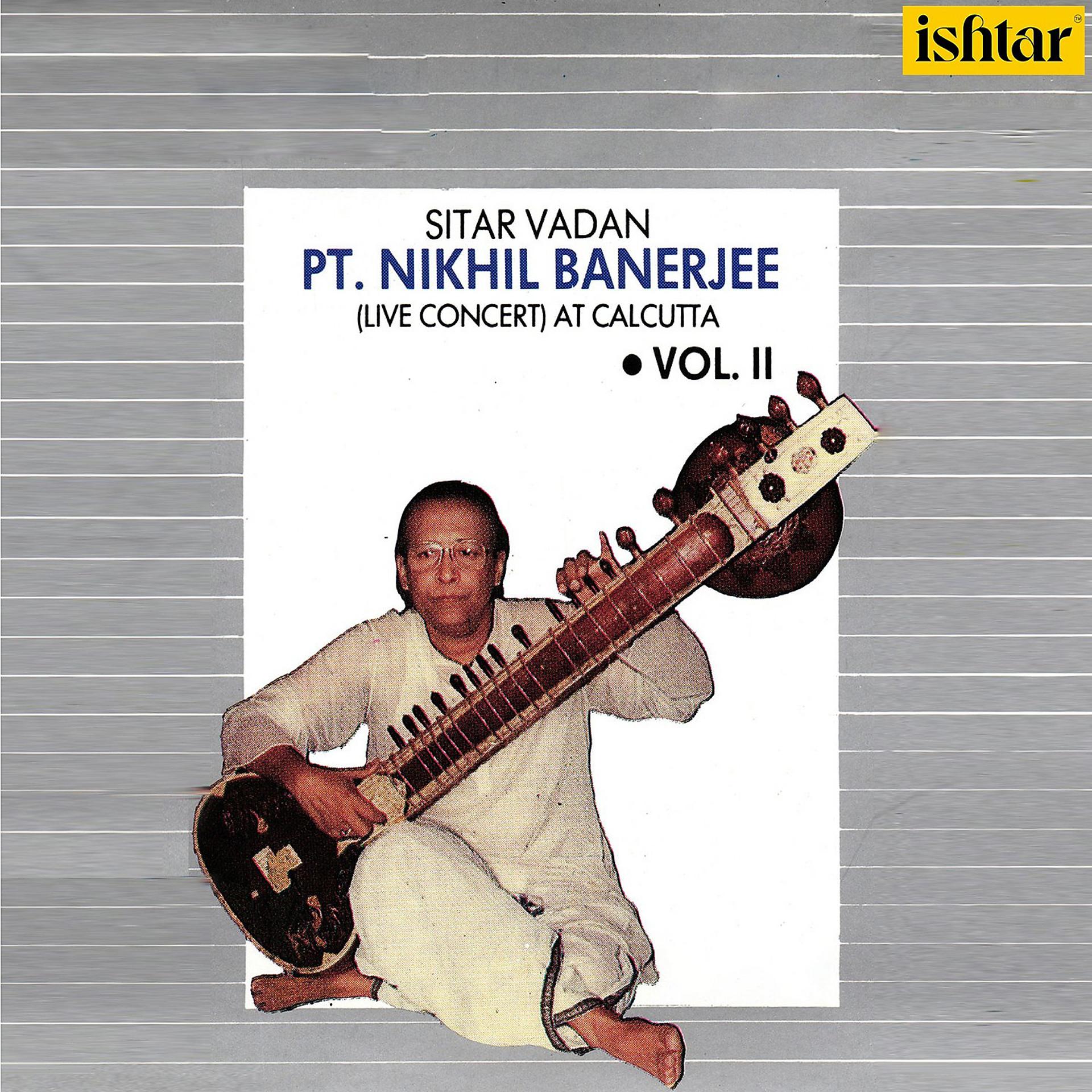 Постер альбома Pt. Nikhil Banerjee: Sitar Vadan, Vol. 2