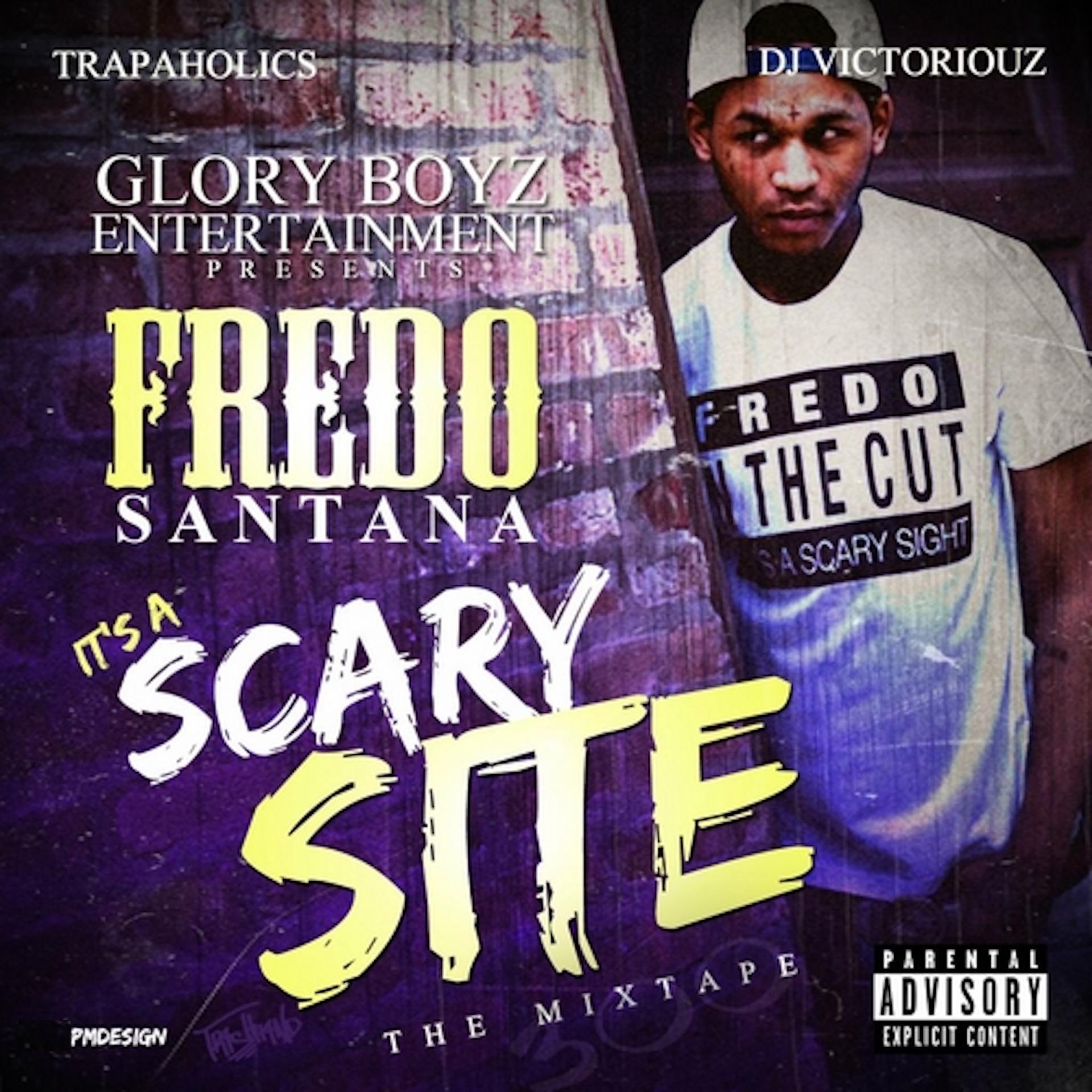 Постер альбома It's a Scary Site (Hosted by Trapaholics & DJ Victoriouz)