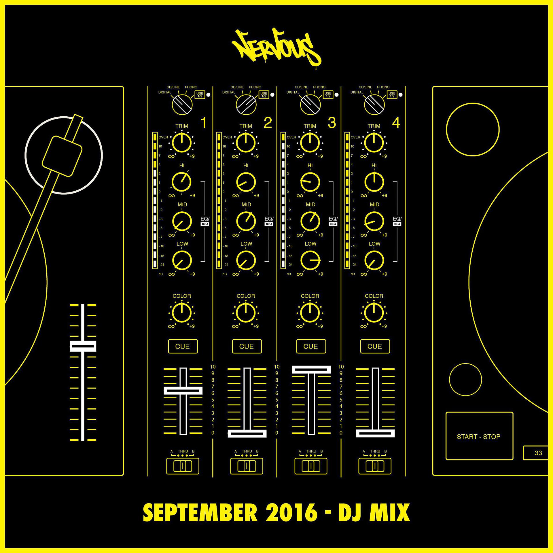 Постер альбома Nervous September 2016 - DJ Mix
