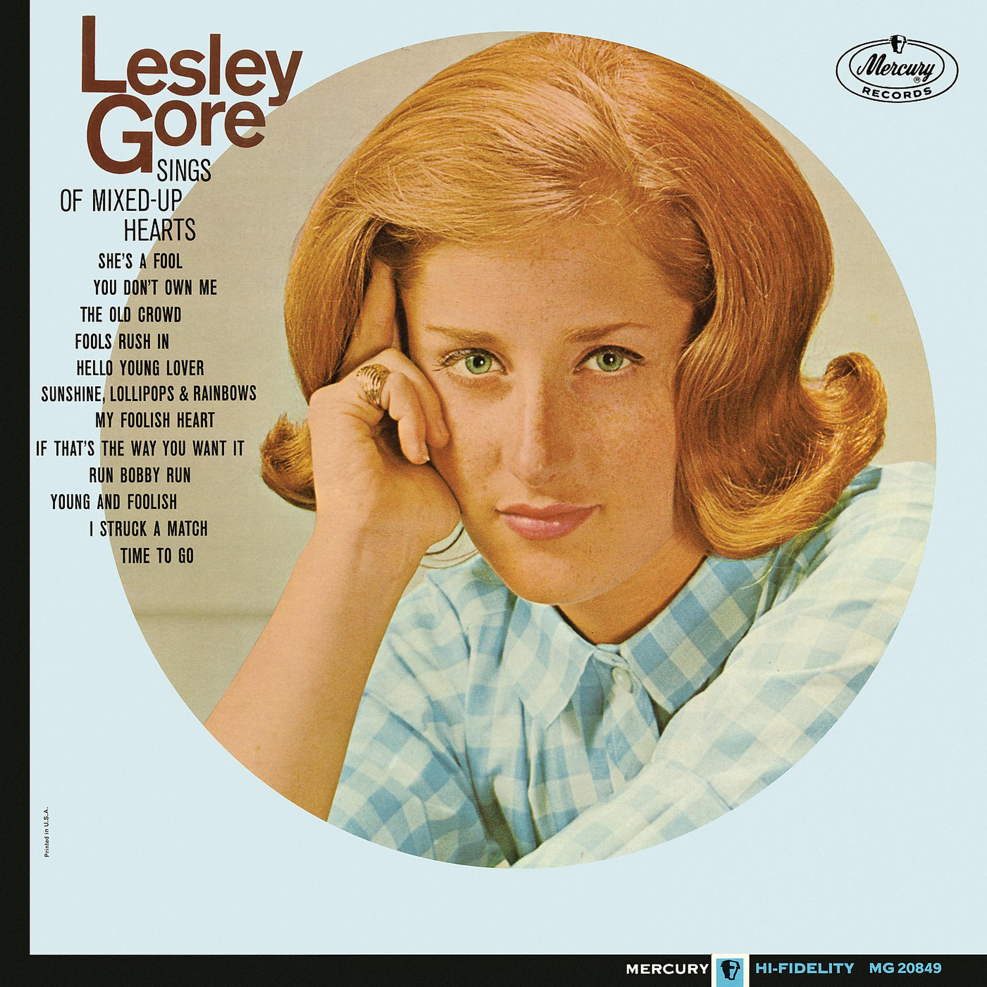 Постер альбома Lesley Gore Sings Of Mixed-Up Hearts