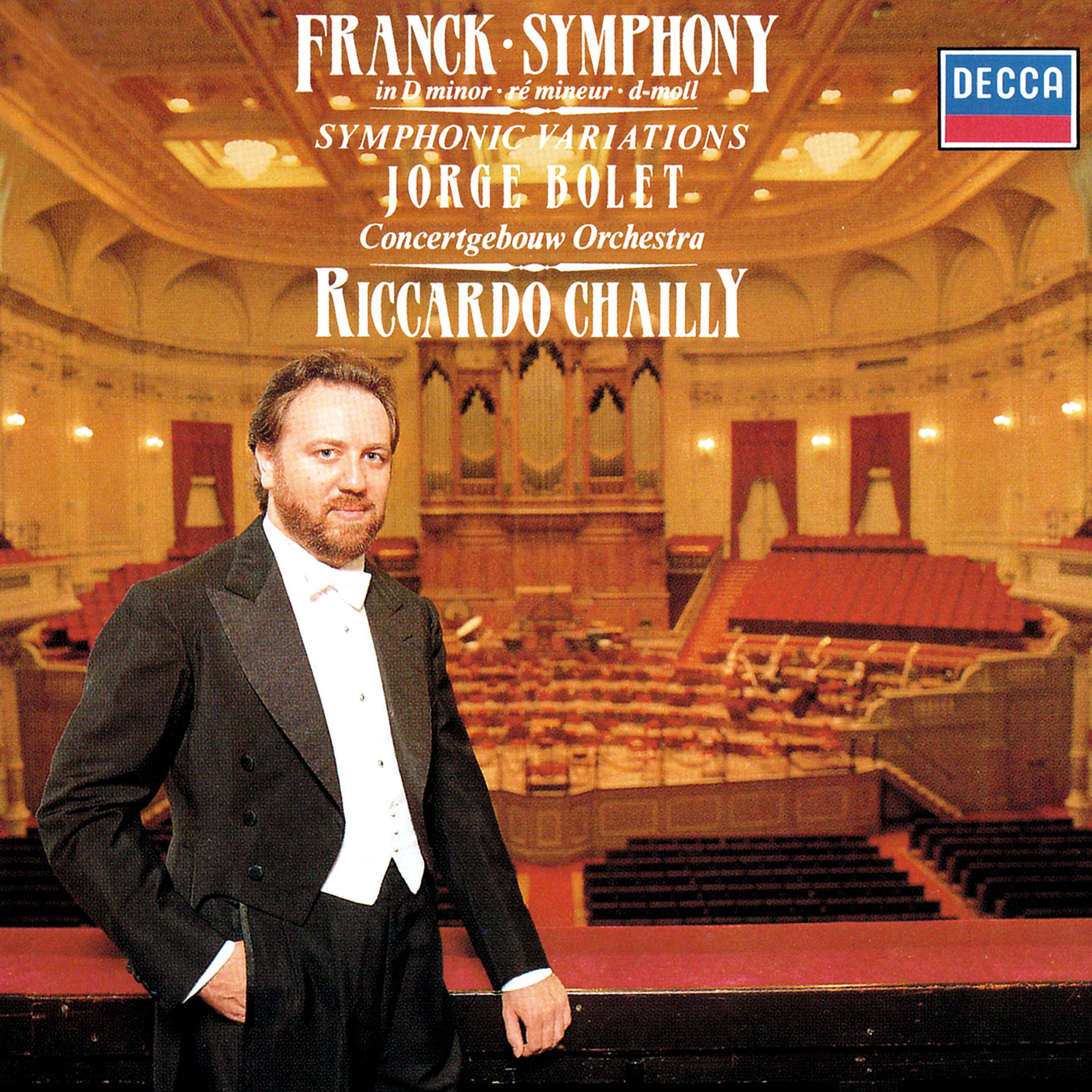 Постер альбома Franck: Symphony in D Minor; Symphonic Variations