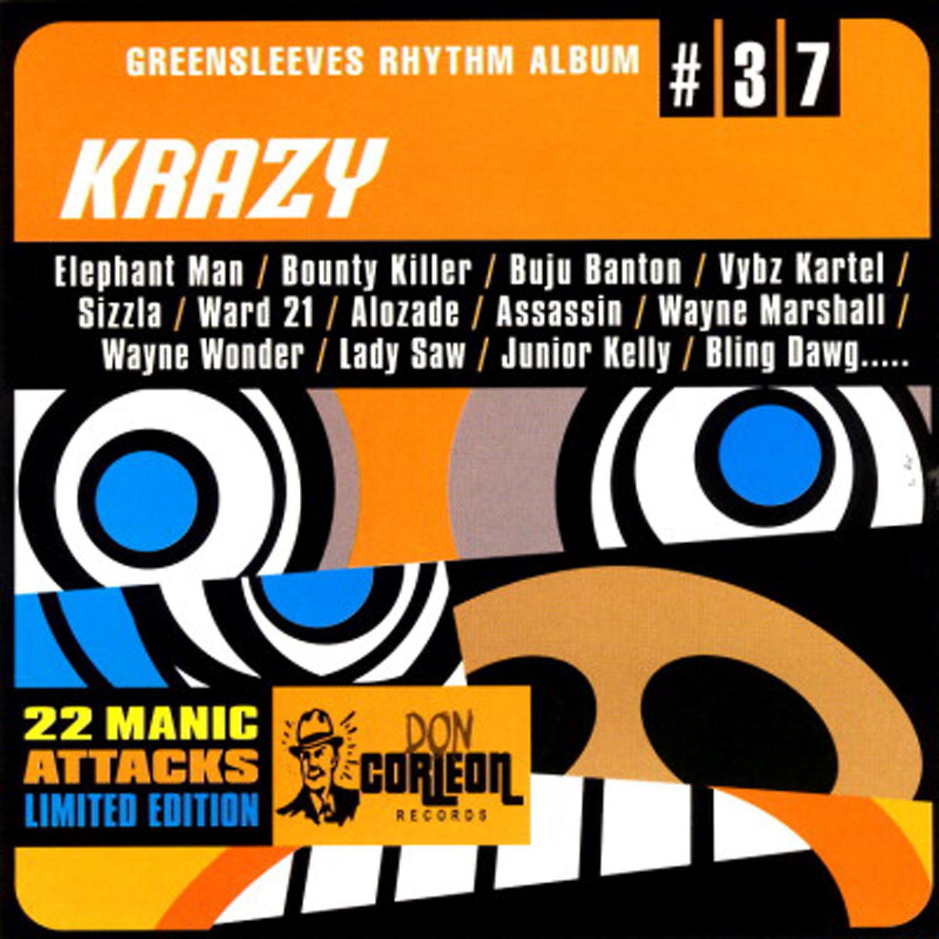 Постер альбома Greensleeves Rhythm Album #37: Krazy