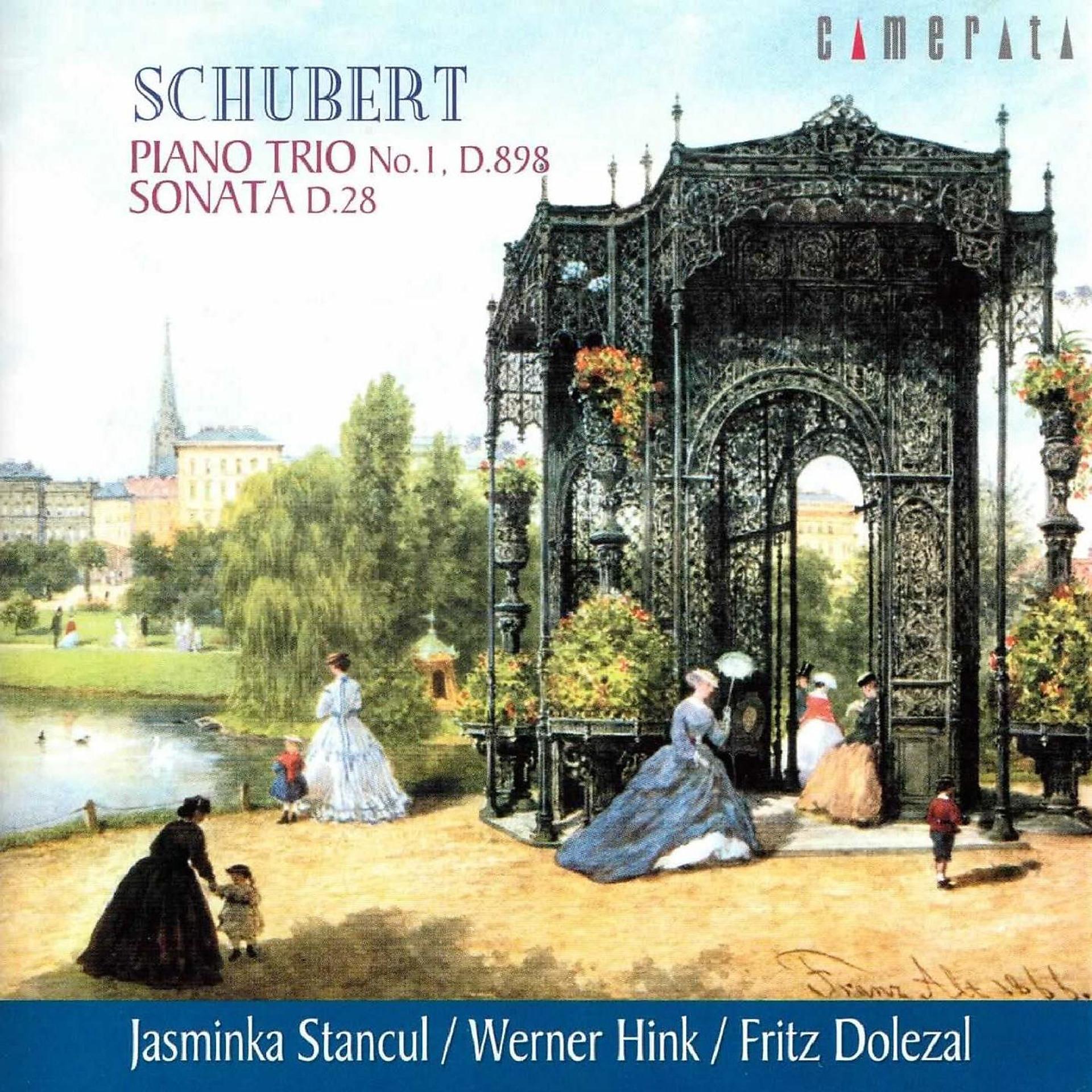 Постер альбома Schubert: Piano Trio No. 1 - Sonata for Piano, Violin and Cello