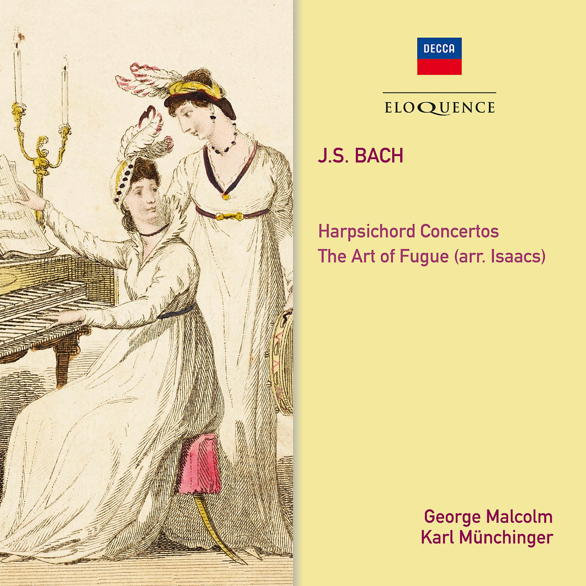 Постер альбома J.S. Bach: Harpsichord Concertos / The Art Of Fugue