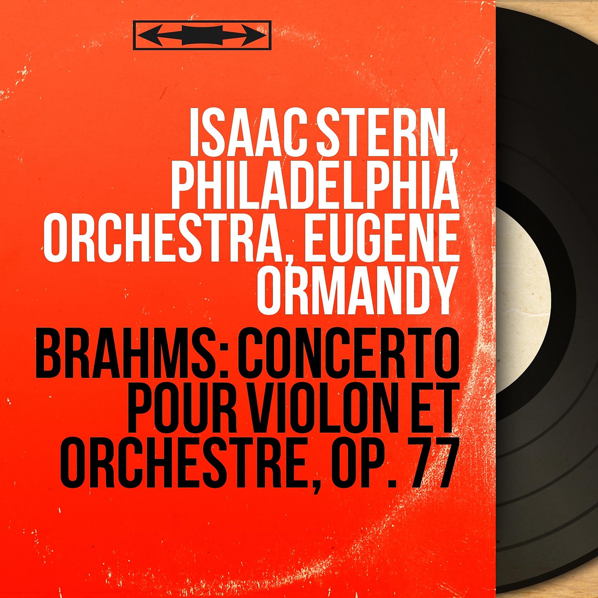 Постер альбома Brahms: Concerto pour violon et orchestre, Op. 77