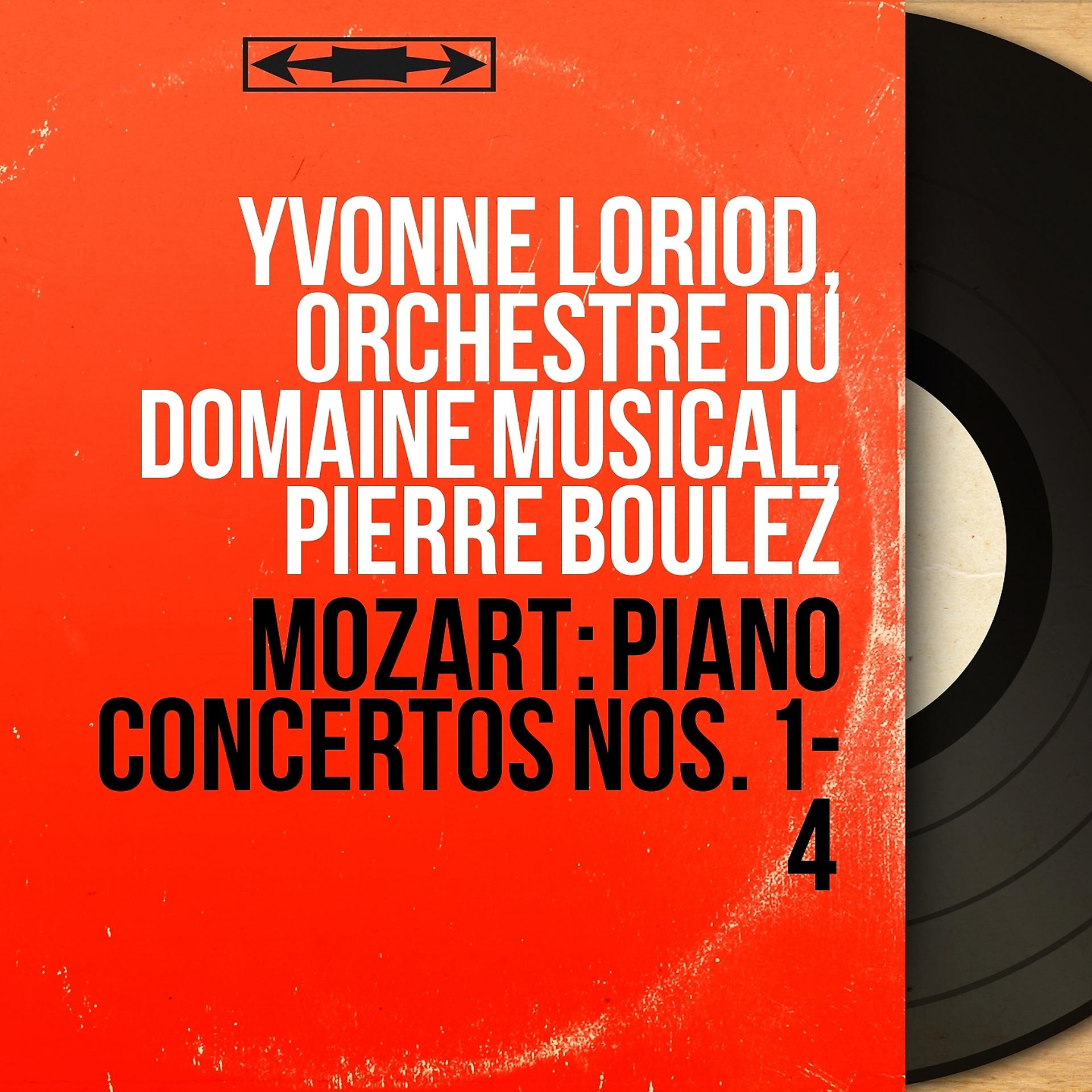 Постер альбома Mozart: Piano Concertos Nos. 1 - 4